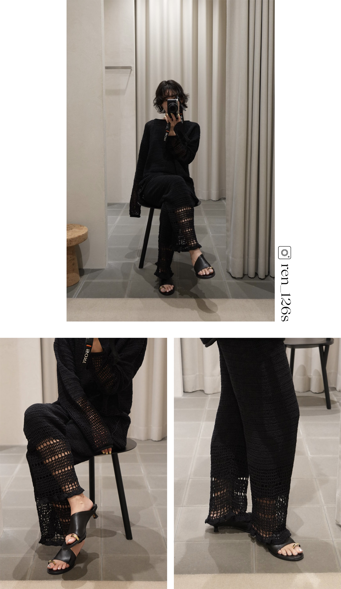 Toe ring sandals