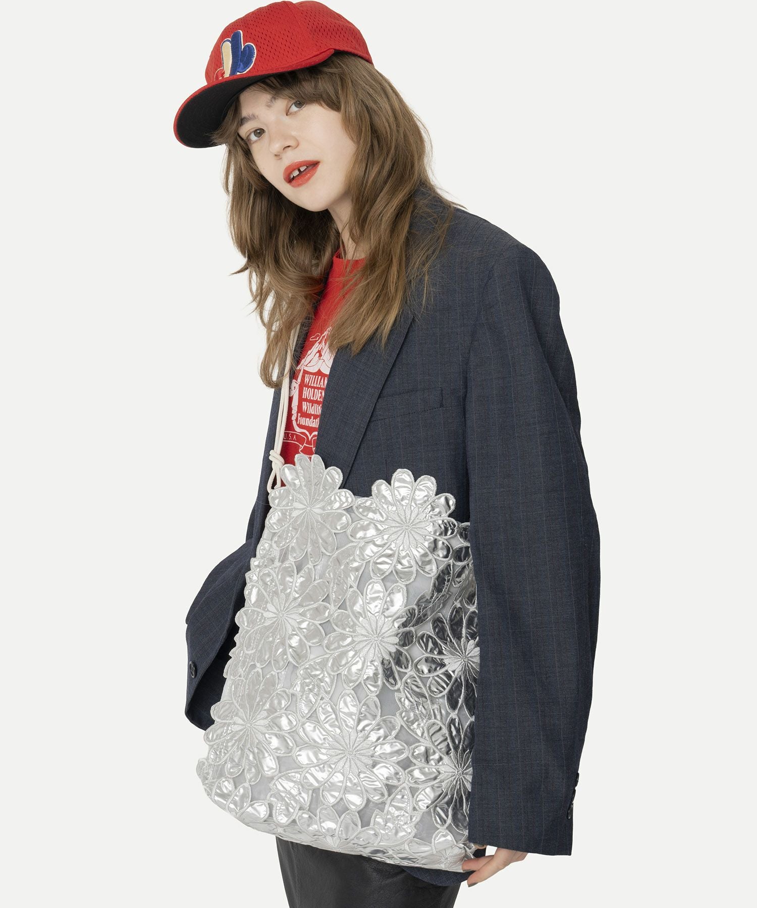 HEY! Mrs ROSE(ヘイ！ミセスローズ)フラワー刺繍トート | CASSELINI