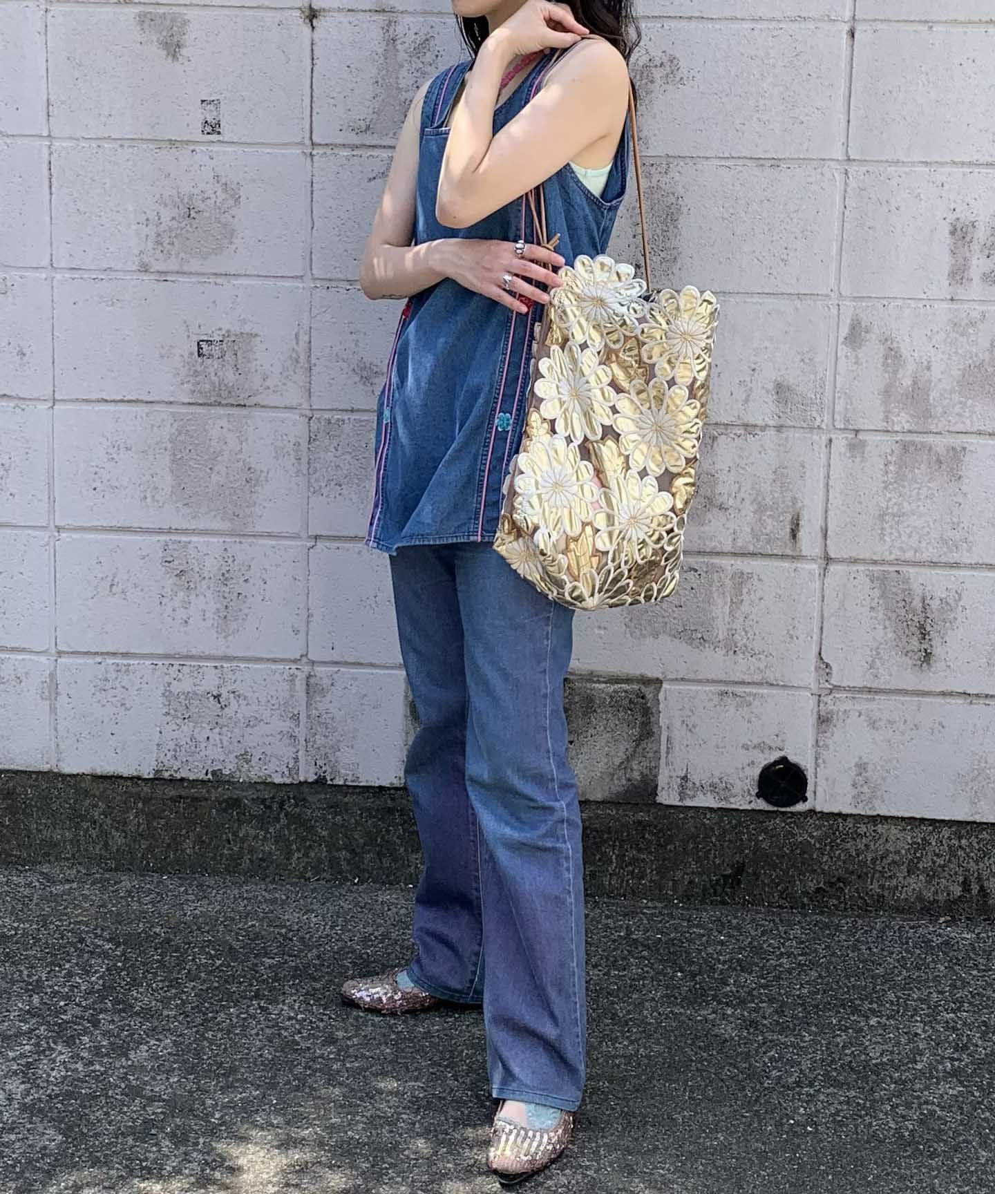 HEY! Mrs ROSE(ヘイ！ミセスローズ)フラワー刺繍トート | CASSELINI