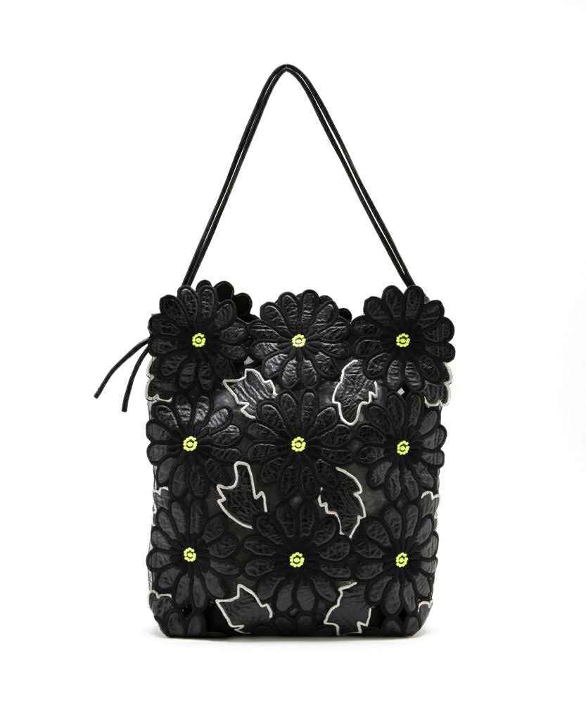 HEY! Mrs ROSE(ヘイ！ミセスローズ)フラワー刺繍トート | CASSELINI