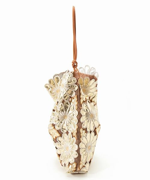 HEY! Mrs ROSE(ヘイ！ミセスローズ)フラワー刺繍トート | CASSELINI