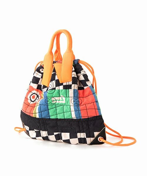 HEY! Mrs ROSE(ヘイ！ミセスローズ)プリントキルトバッグ | CASSELINI