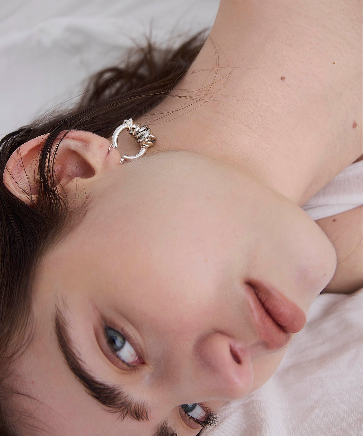 LAPUIS] Coil around pierced earrings | CASSELINI ONLINE SHOP