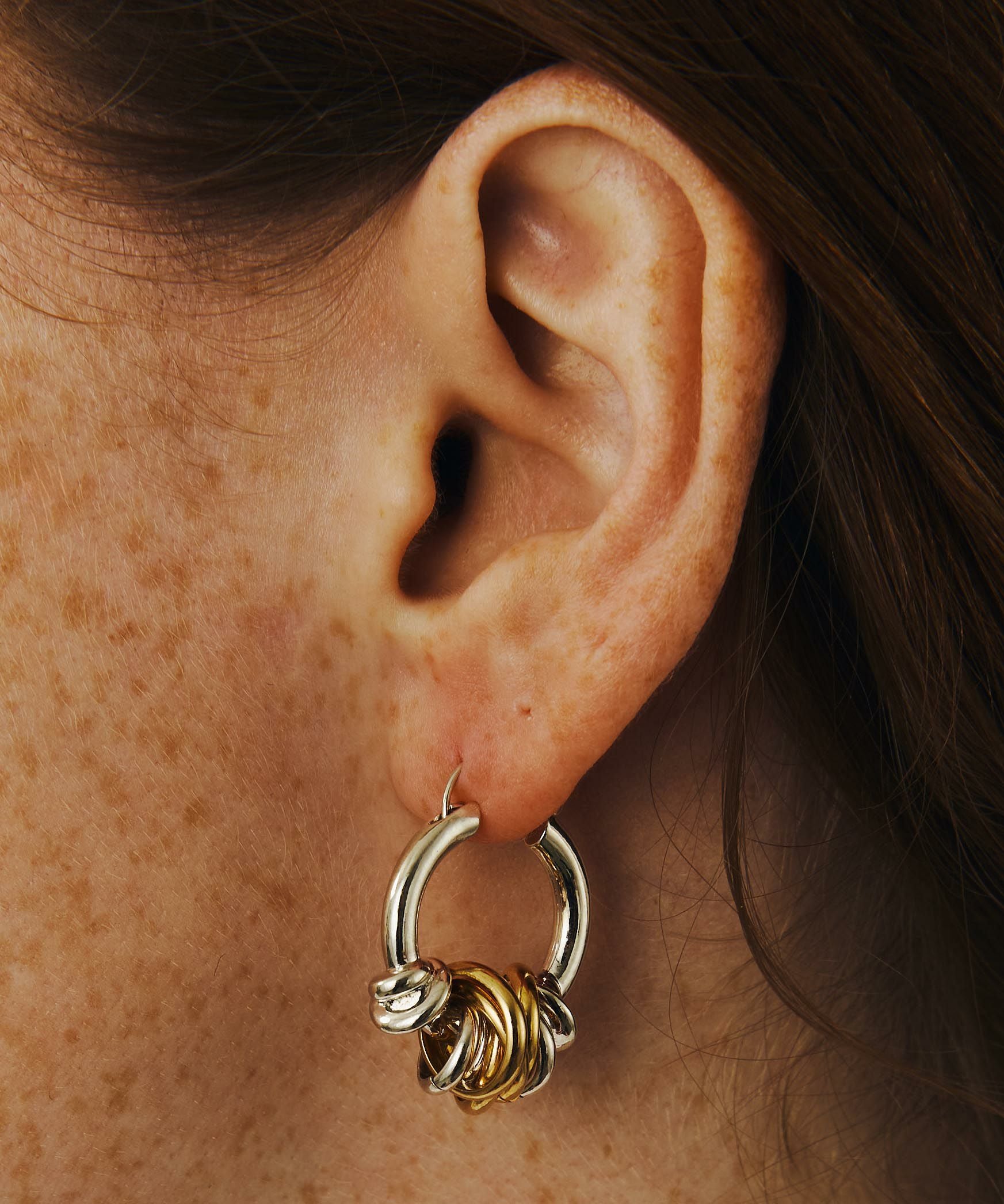 ラピス カービング ピアス LAPUIS] Coil around pierced earrings | CASSELINI ONLINE SHOP