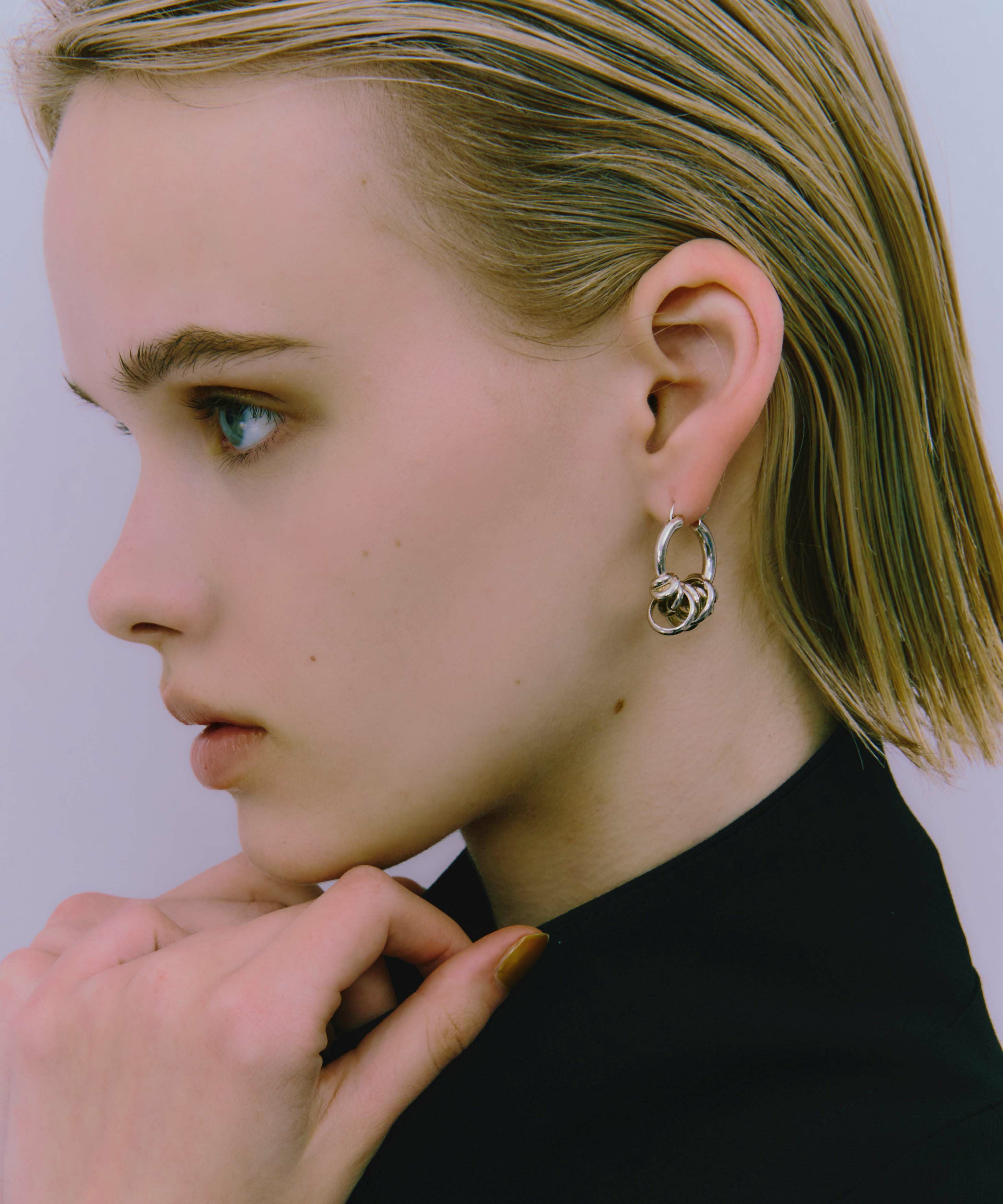 LAPUIS] Coil around pierced earrings | CASSELINI ONLINE SHOP