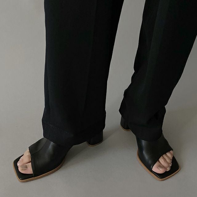 LE VERNIS(ル・ベルニ)Stretch mule | CASSELINI ONLINE SHOP