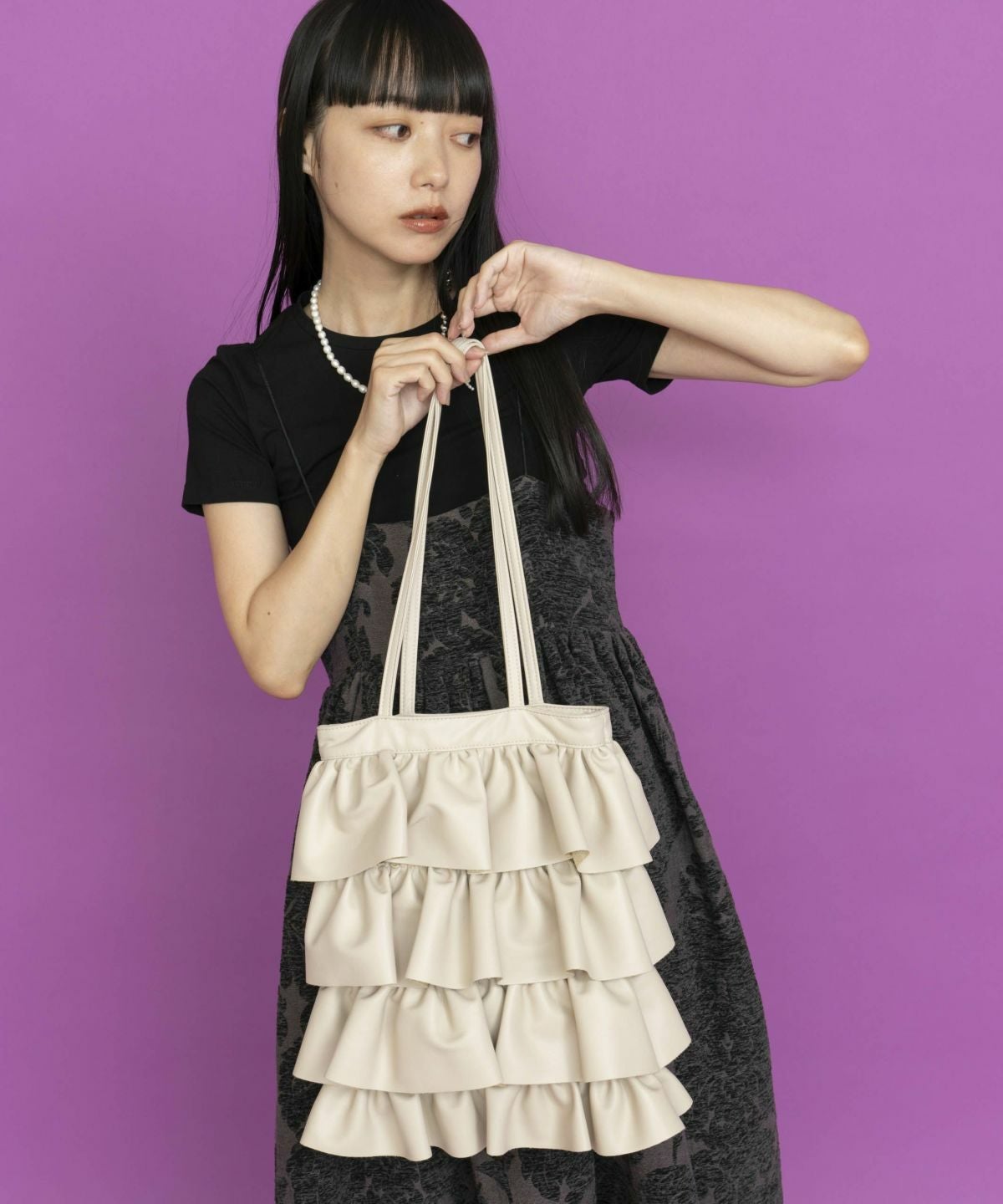 Casselini(キャセリーニ)フリルトートバッグ | CASSELINI ONLINE SHOP