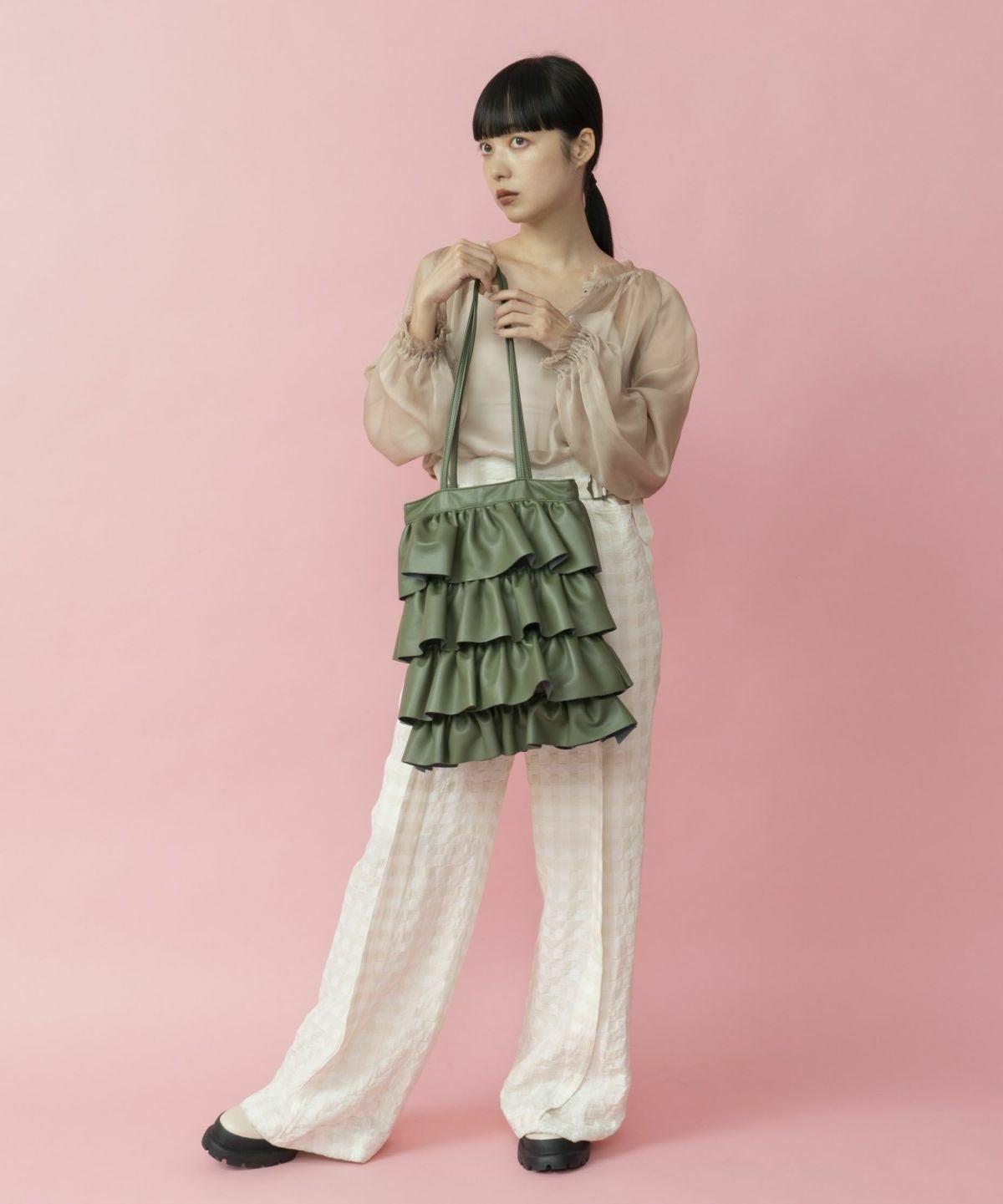 Casselini(キャセリーニ)フリルトートバッグ | CASSELINI ONLINE SHOP