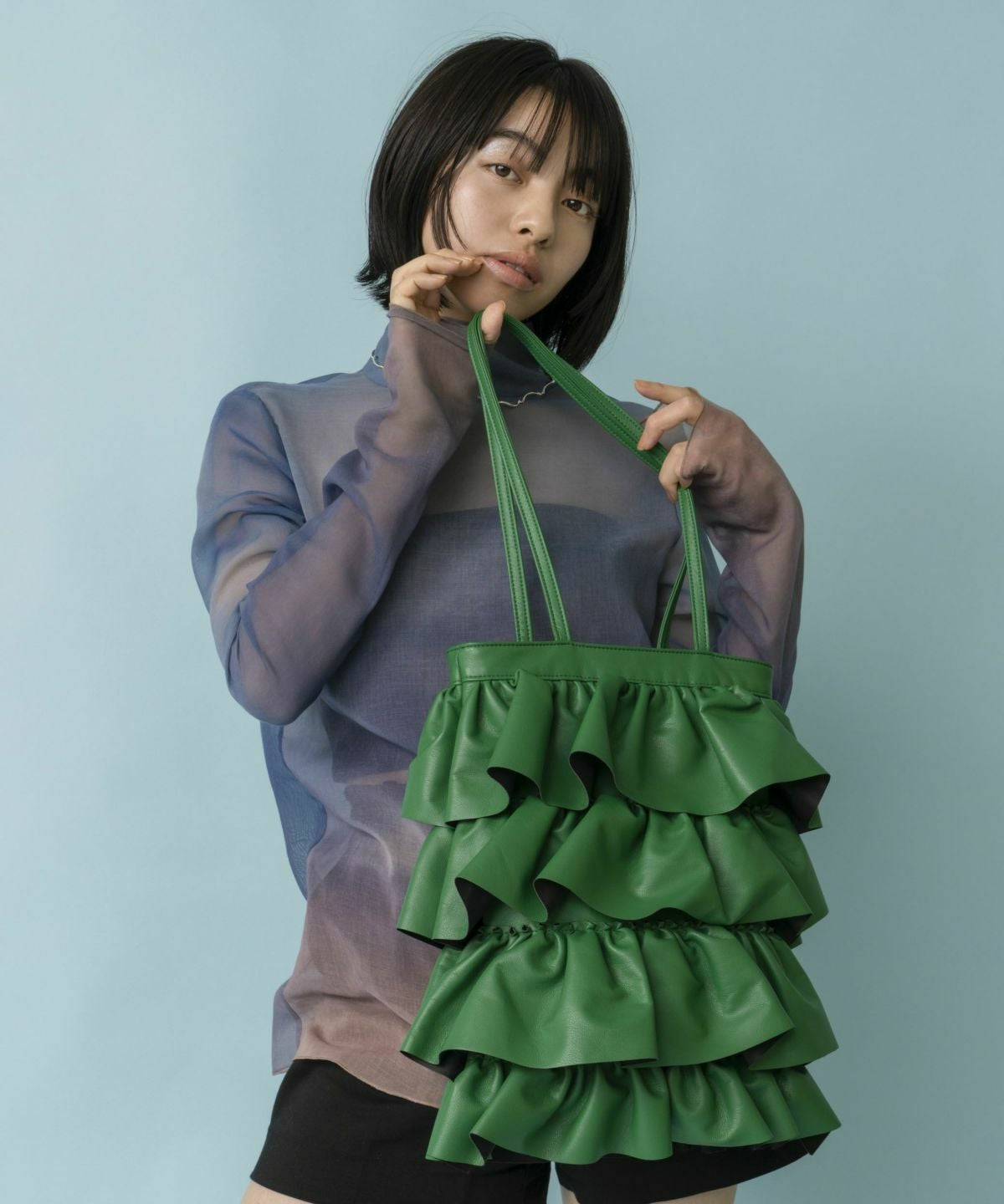 Casselini(キャセリーニ)フリルトートバッグ | CASSELINI ONLINE SHOP