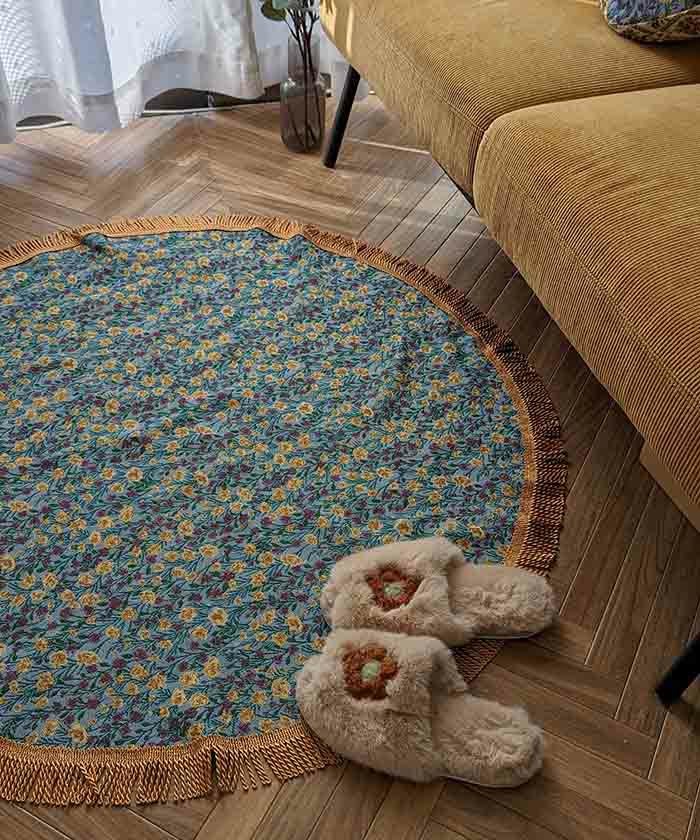 おにぎり ヴィンテージラグ Casselini HOME(キャセリーニ ホーム)ジャガードラグ | CASSELINI
