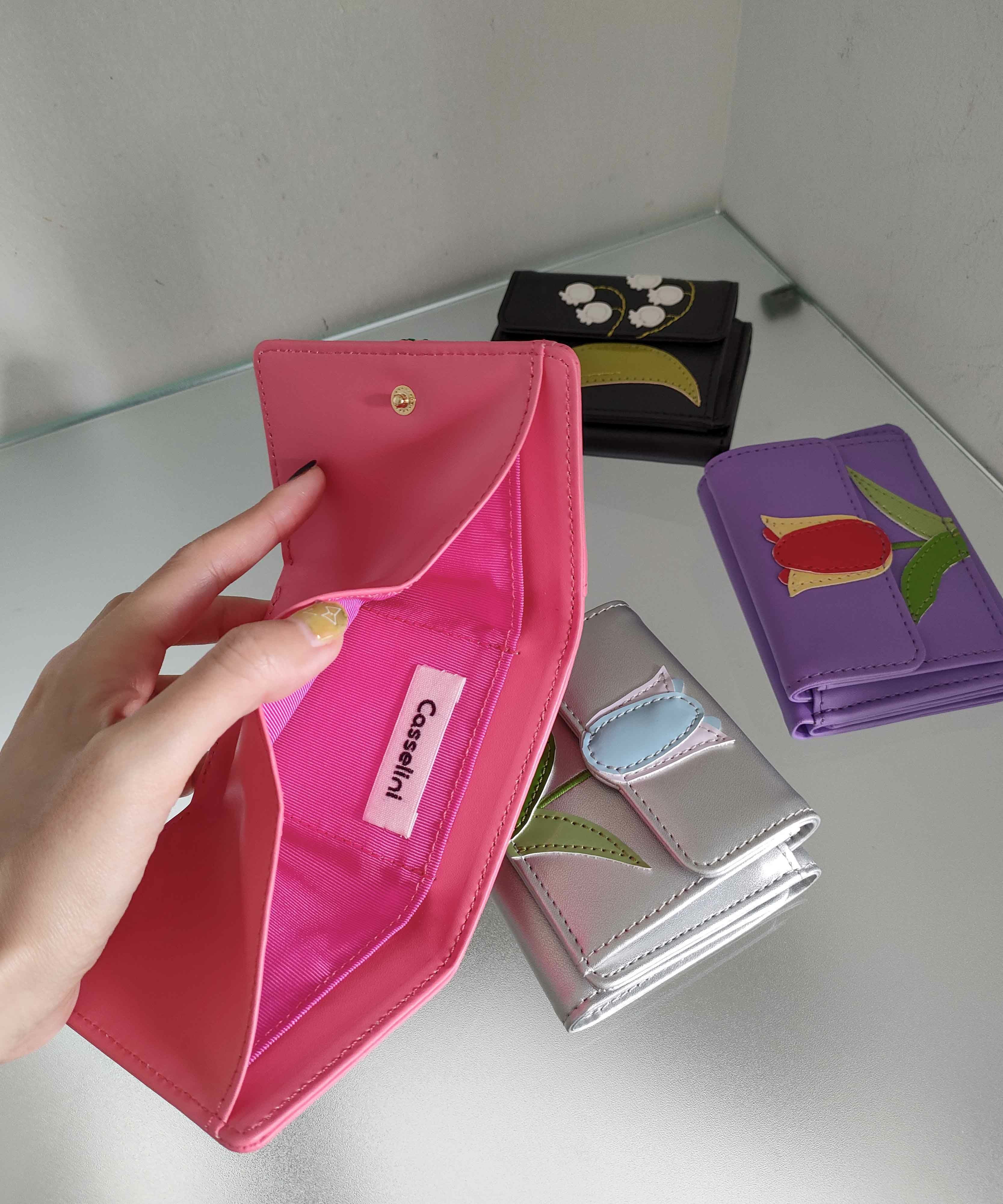 Casselini(キャセリーニ)フラワーモチーフウォレット | CASSELINI