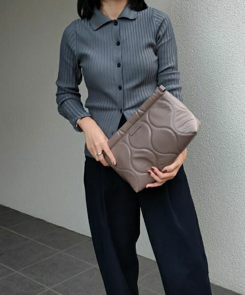 LE VERNIS] Quilting clutch bag | CASSELINI ONLINE SHOP