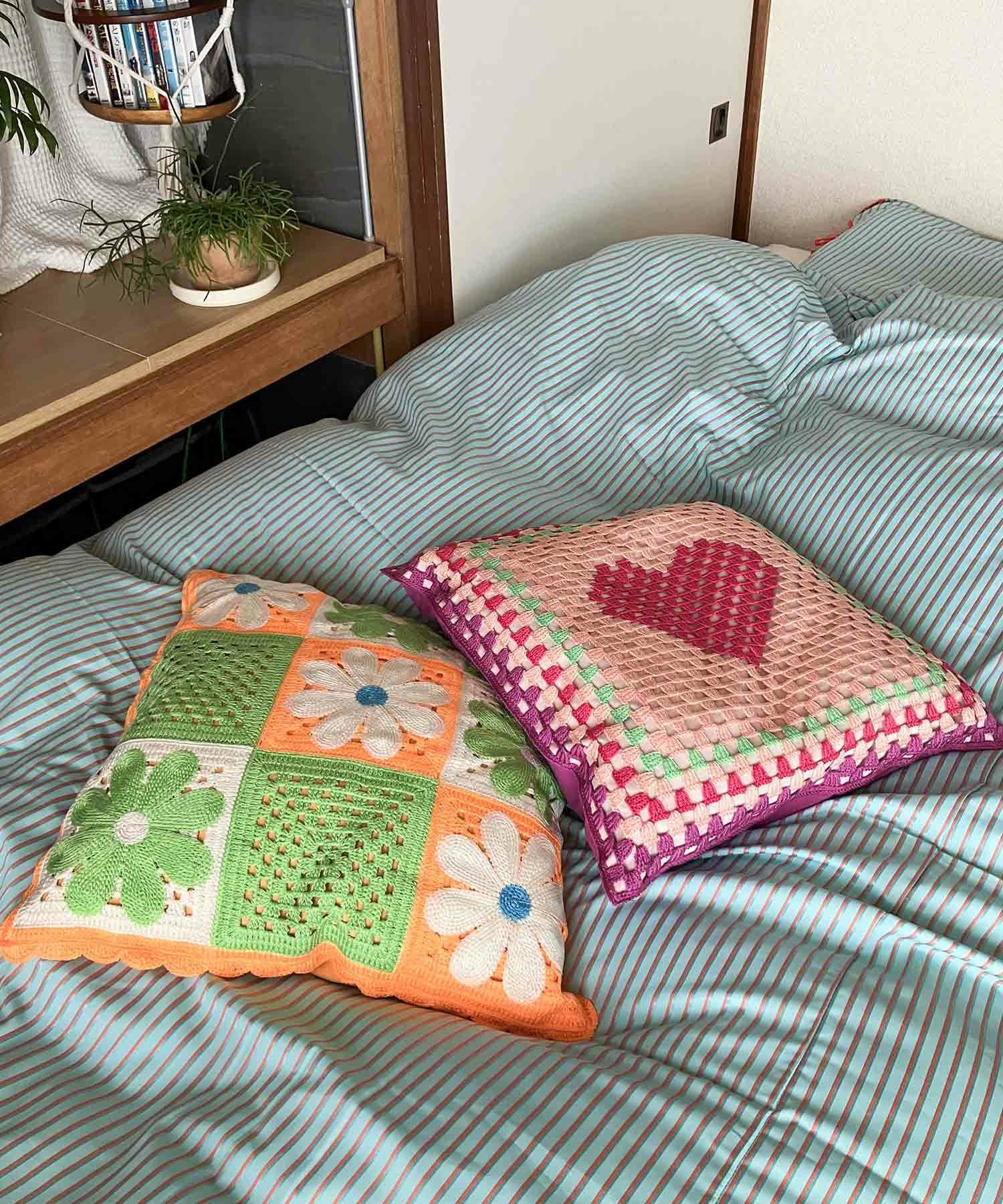 Casselini HOME(キャセリーニ ホーム)クロシェクッションカバー