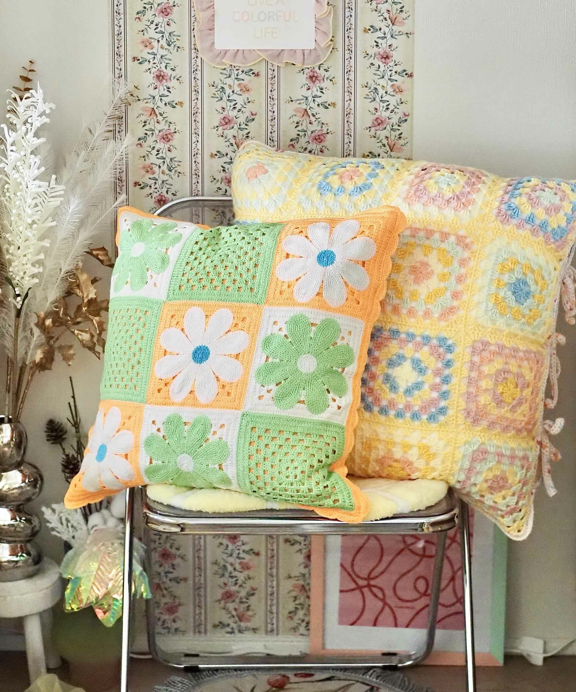 Casselini HOME(キャセリーニ ホーム)クロシェクッションカバー