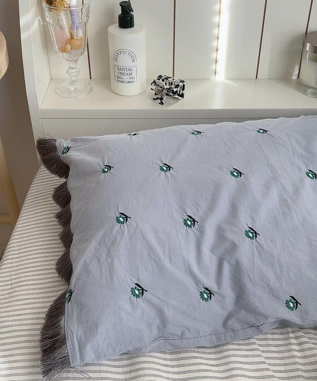 Casselini HOME(キャセリーニ ホーム)フリンジ掛布団カバー