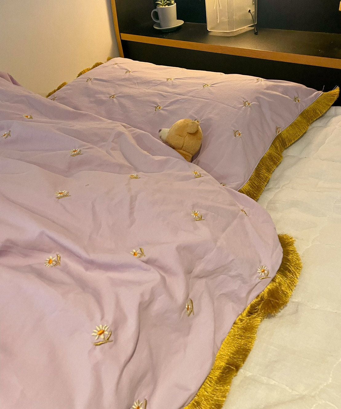 Casselini HOME(キャセリーニ ホーム)フリンジ掛布団カバー