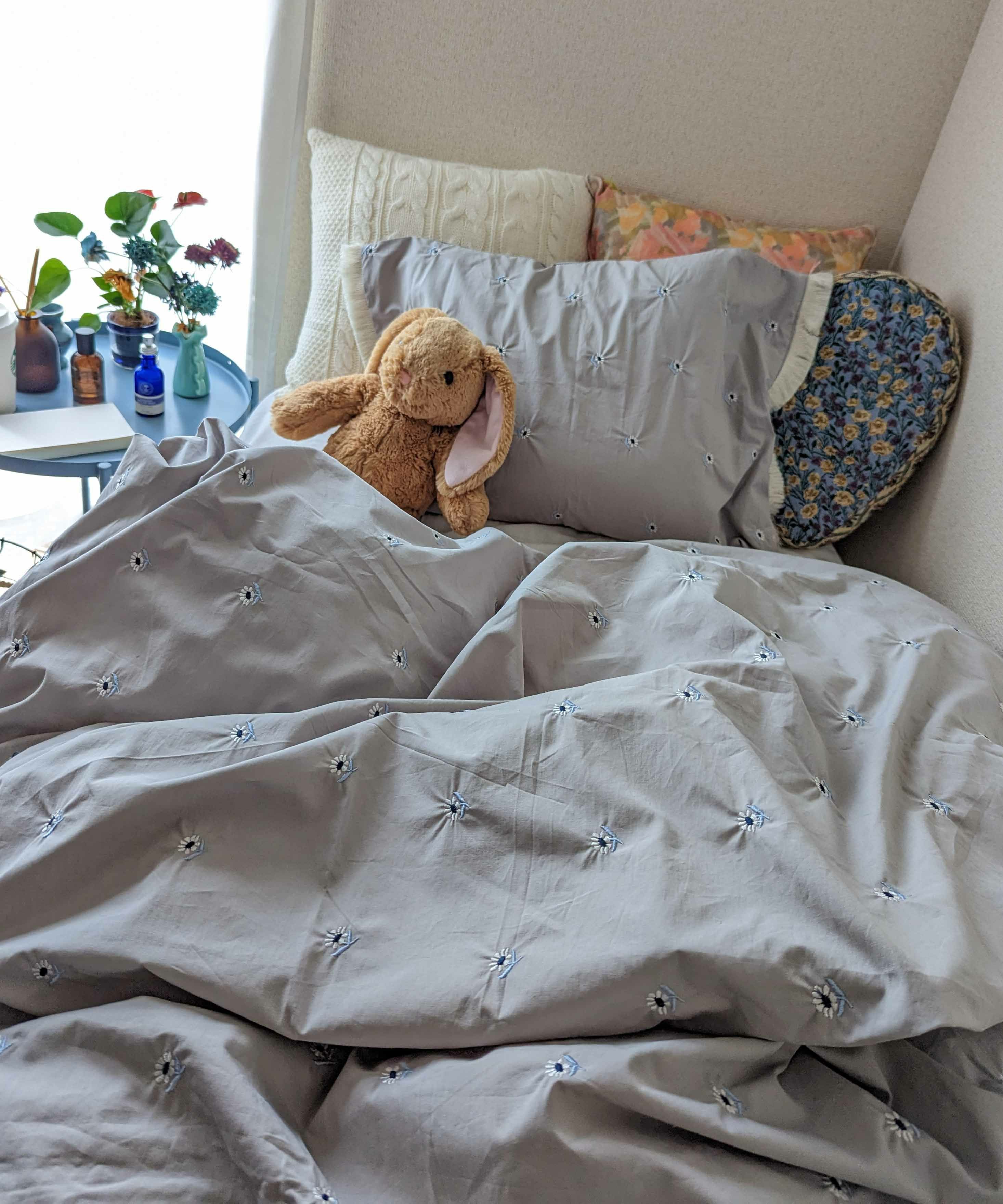 Casselini HOME(キャセリーニ ホーム)フリンジ掛布団カバー