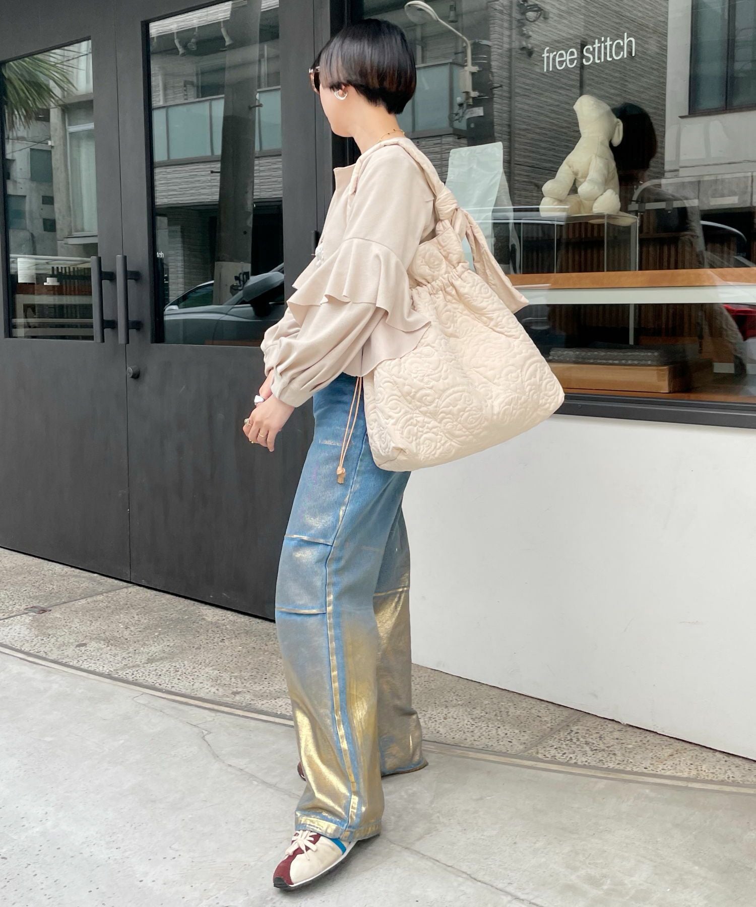 CONTROL FREAK(コントロールフリーク)ペイズリーキルトビッグ