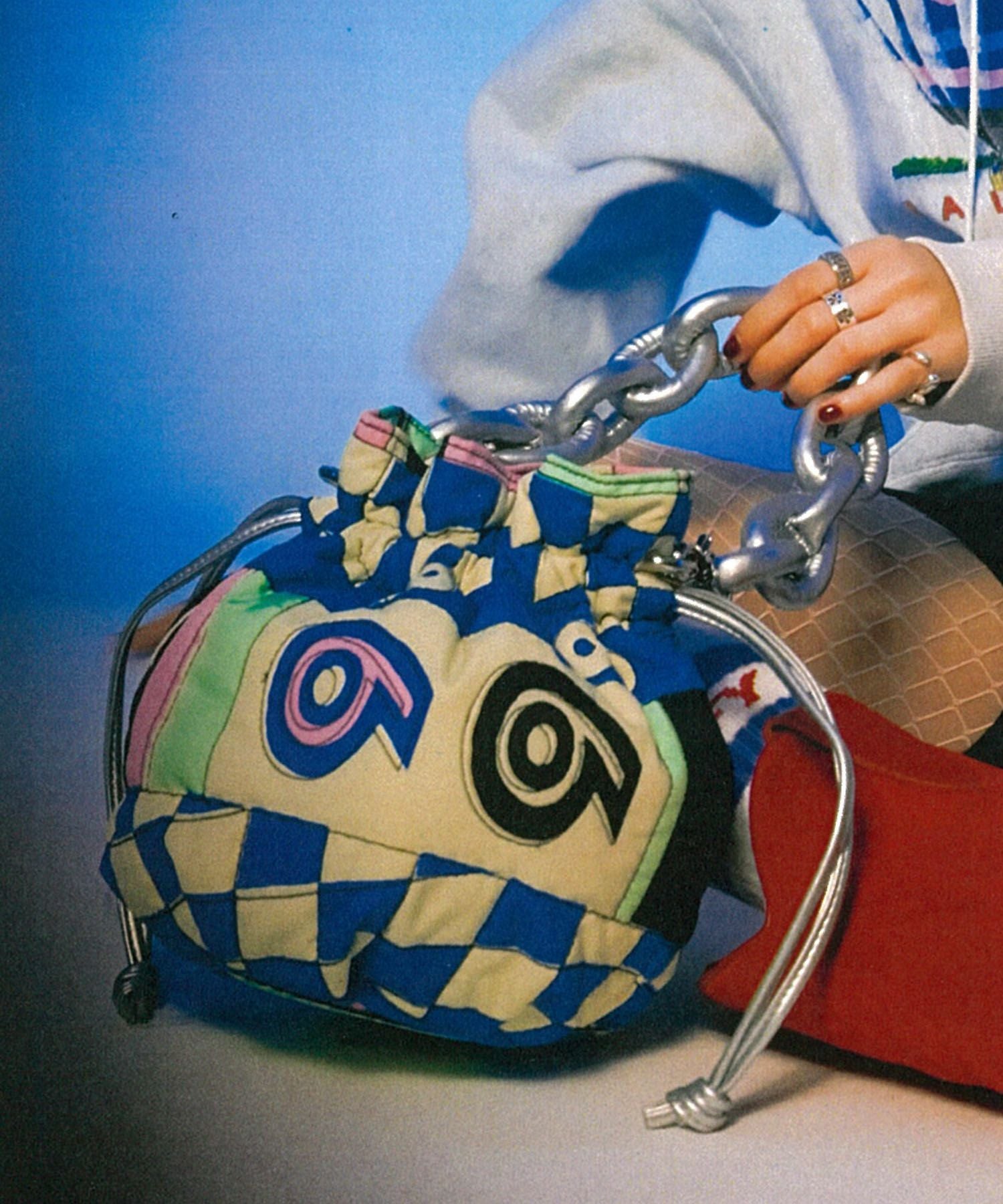 HEY! Mrs ROSE(ヘイ！ミセスローズ)プリントキルト巾着 | CASSELINI