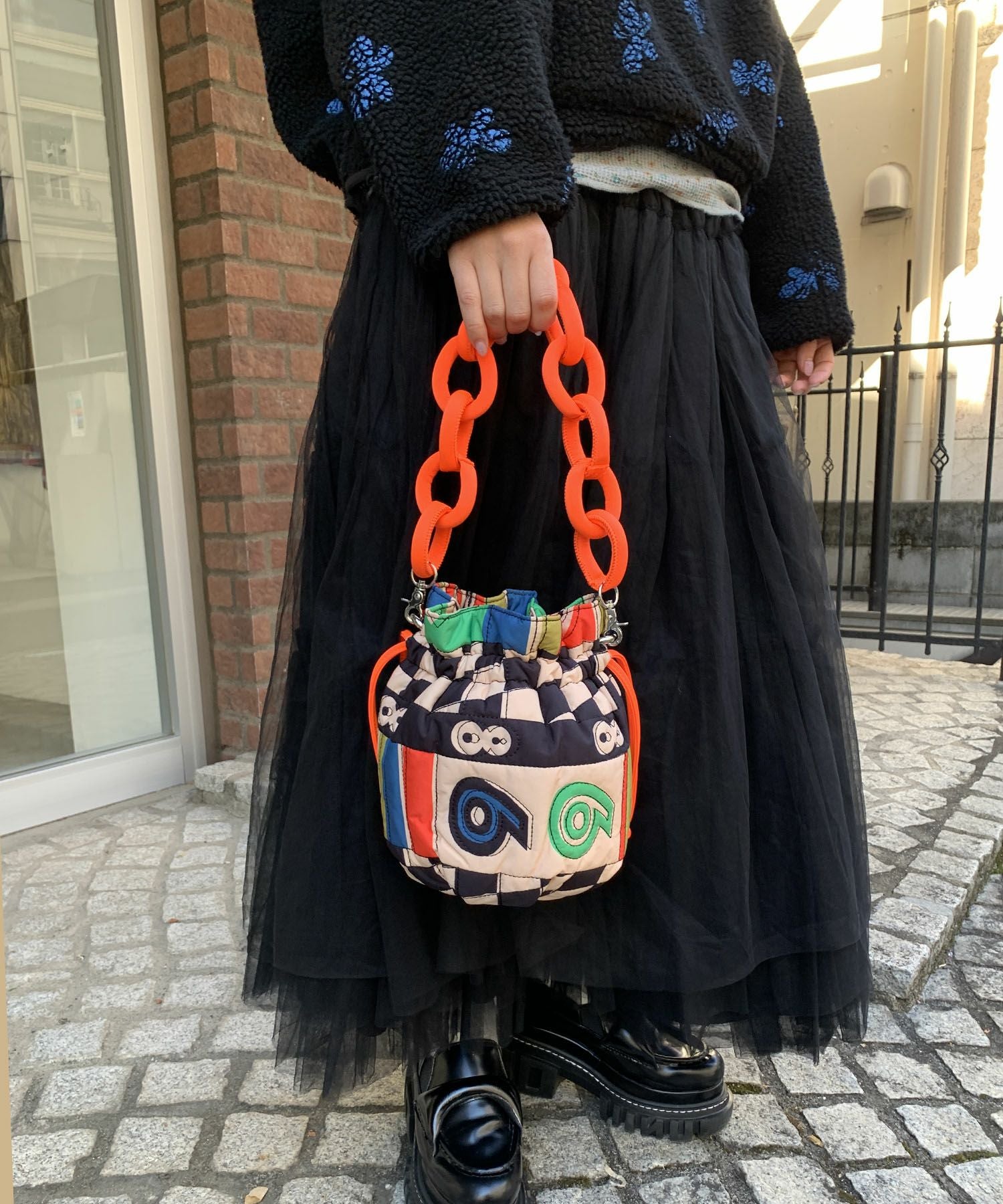 HEY! Mrs ROSE(ヘイ！ミセスローズ)プリントキルト巾着 | CASSELINI