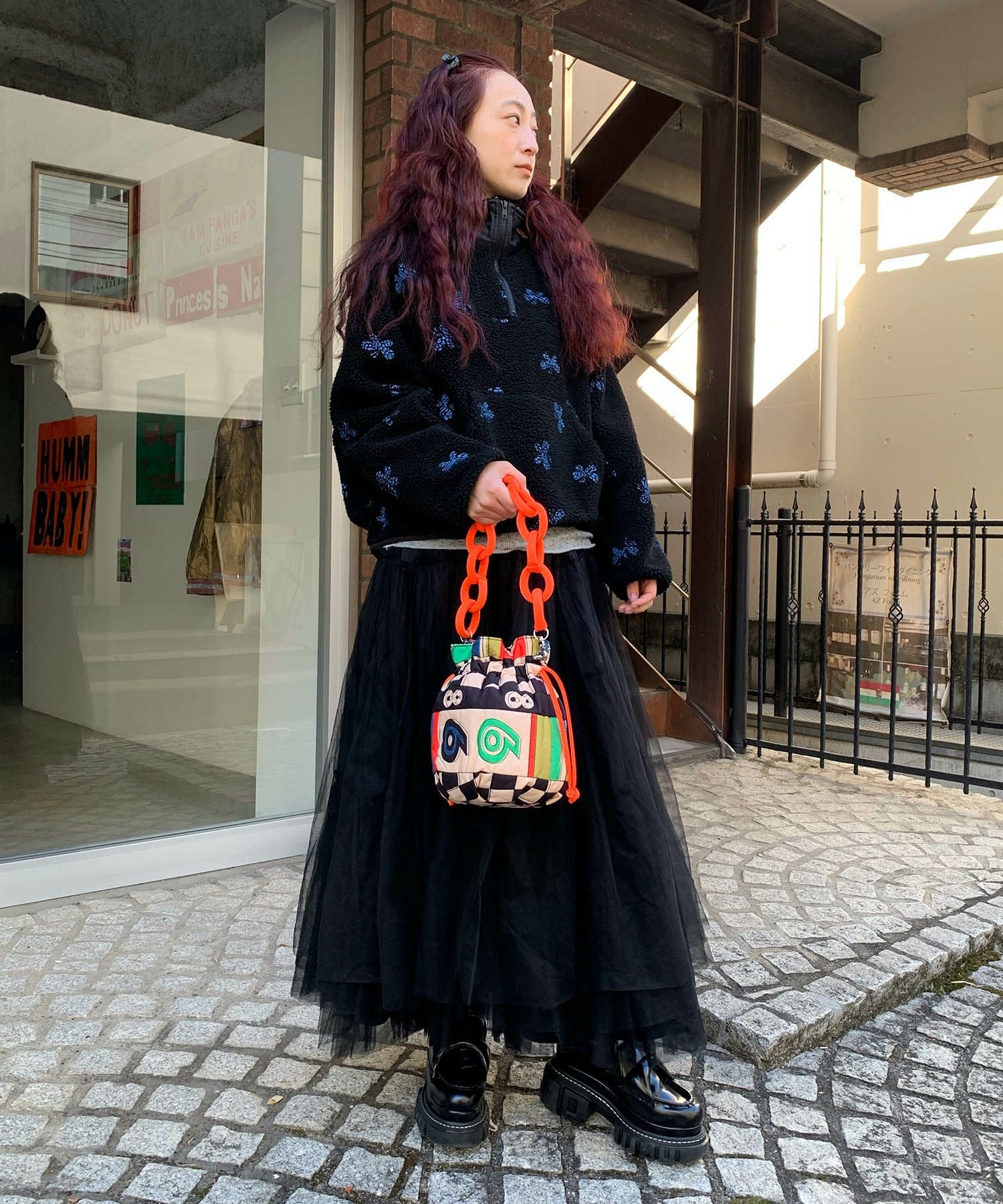 HEY! Mrs ROSE(ヘイ！ミセスローズ)プリントキルト巾着 | CASSELINI