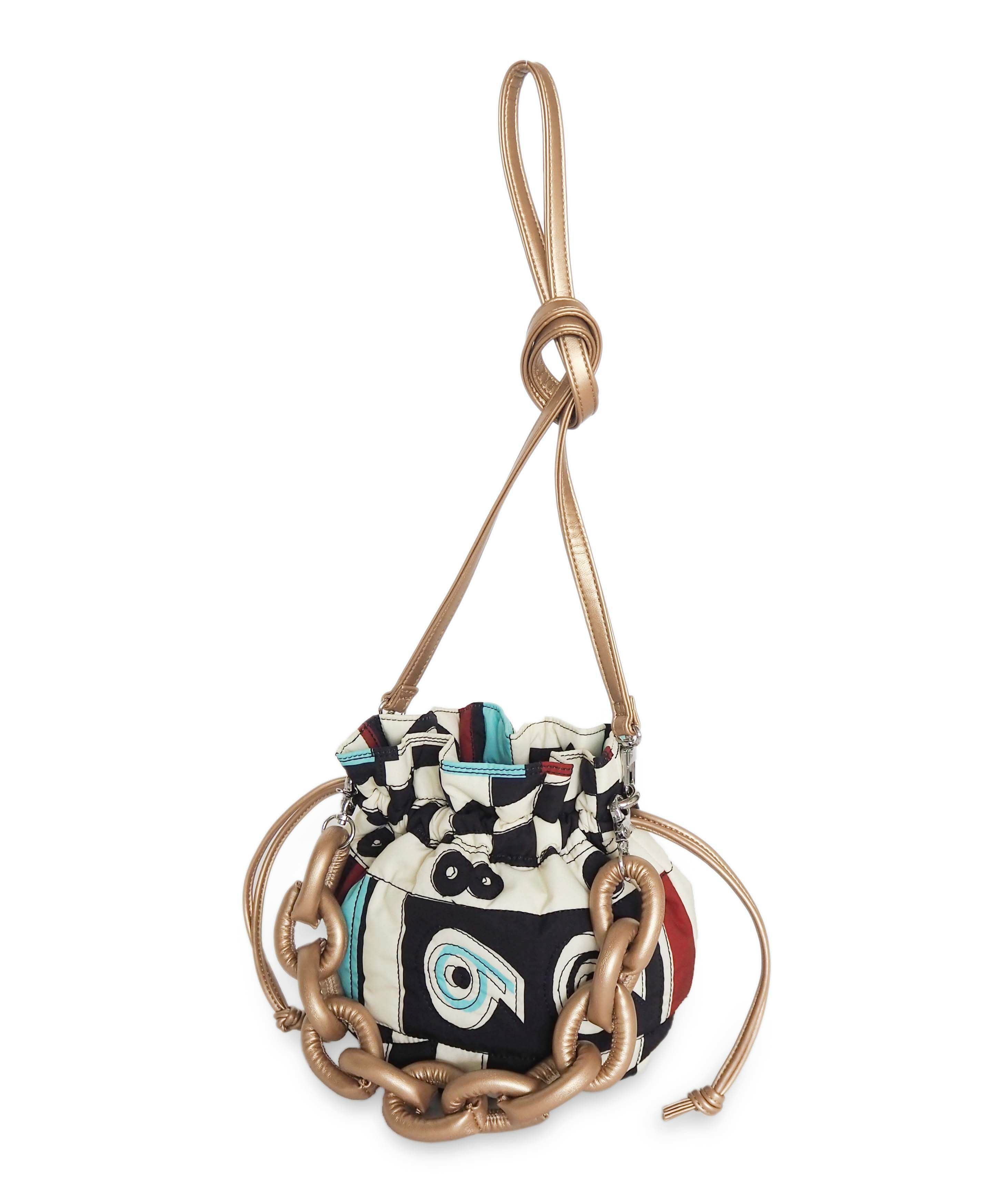 HEY! Mrs ROSE(ヘイ！ミセスローズ)プリントキルト巾着 | CASSELINI