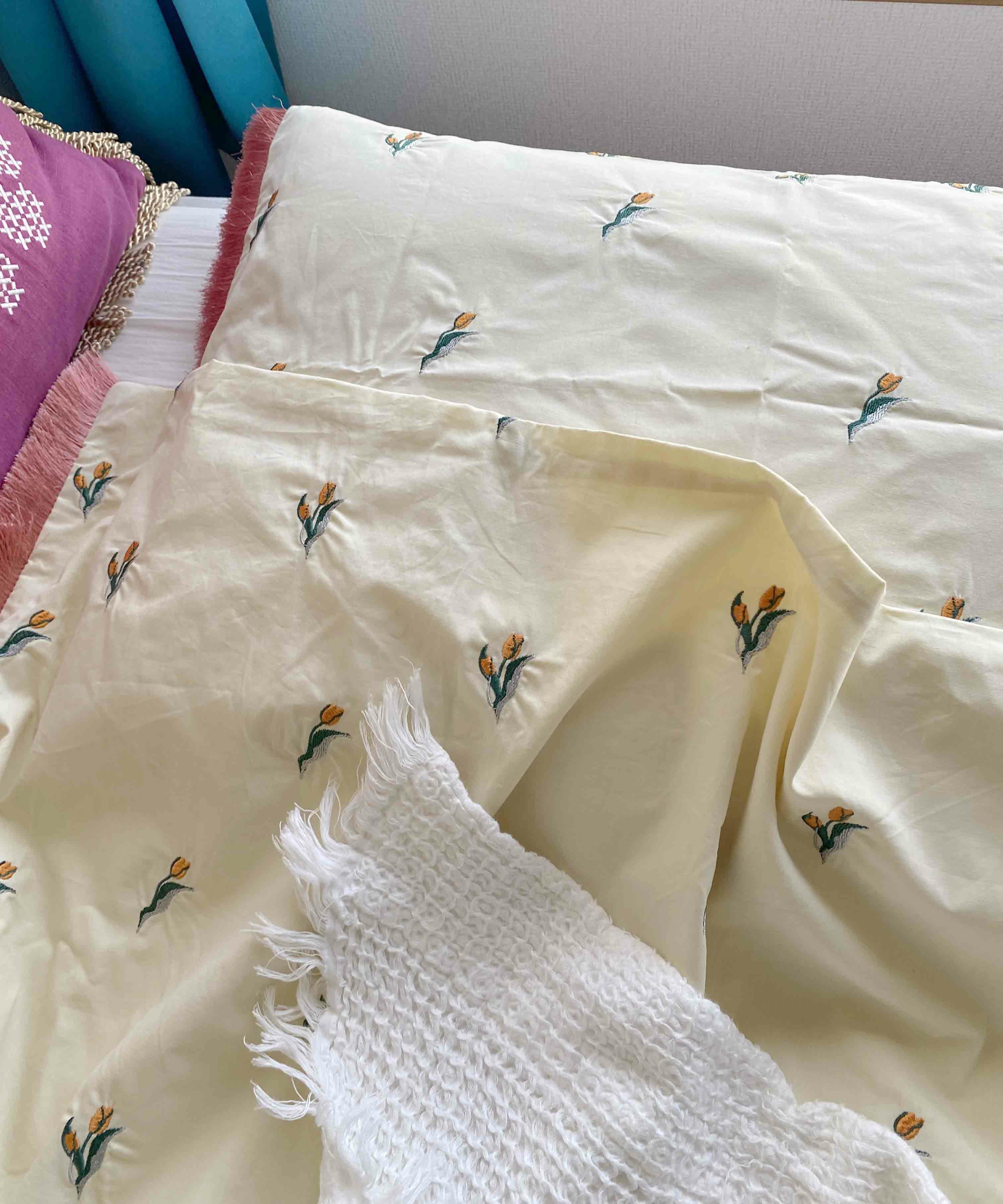 Casselini HOME(キャセリーニ ホーム)チューリップ掛布団カバー