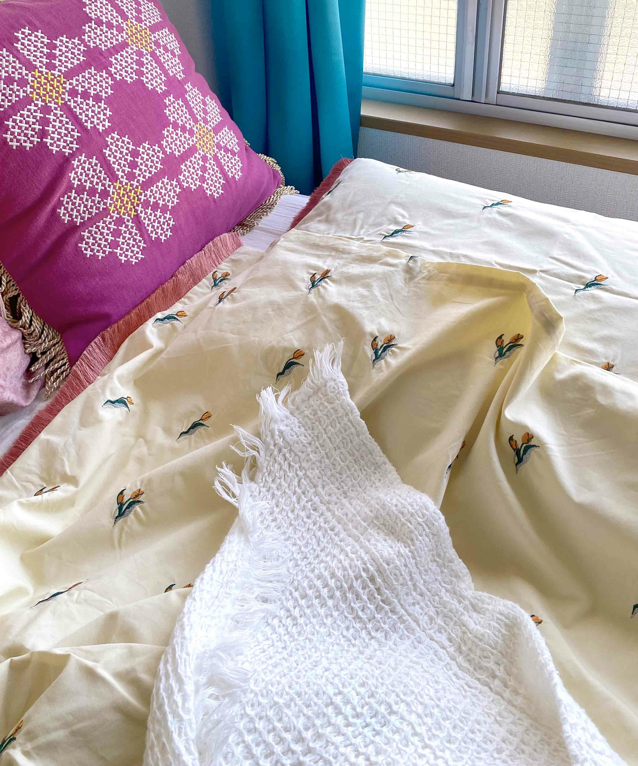 Casselini HOME(キャセリーニ ホーム)チューリップ掛布団カバー