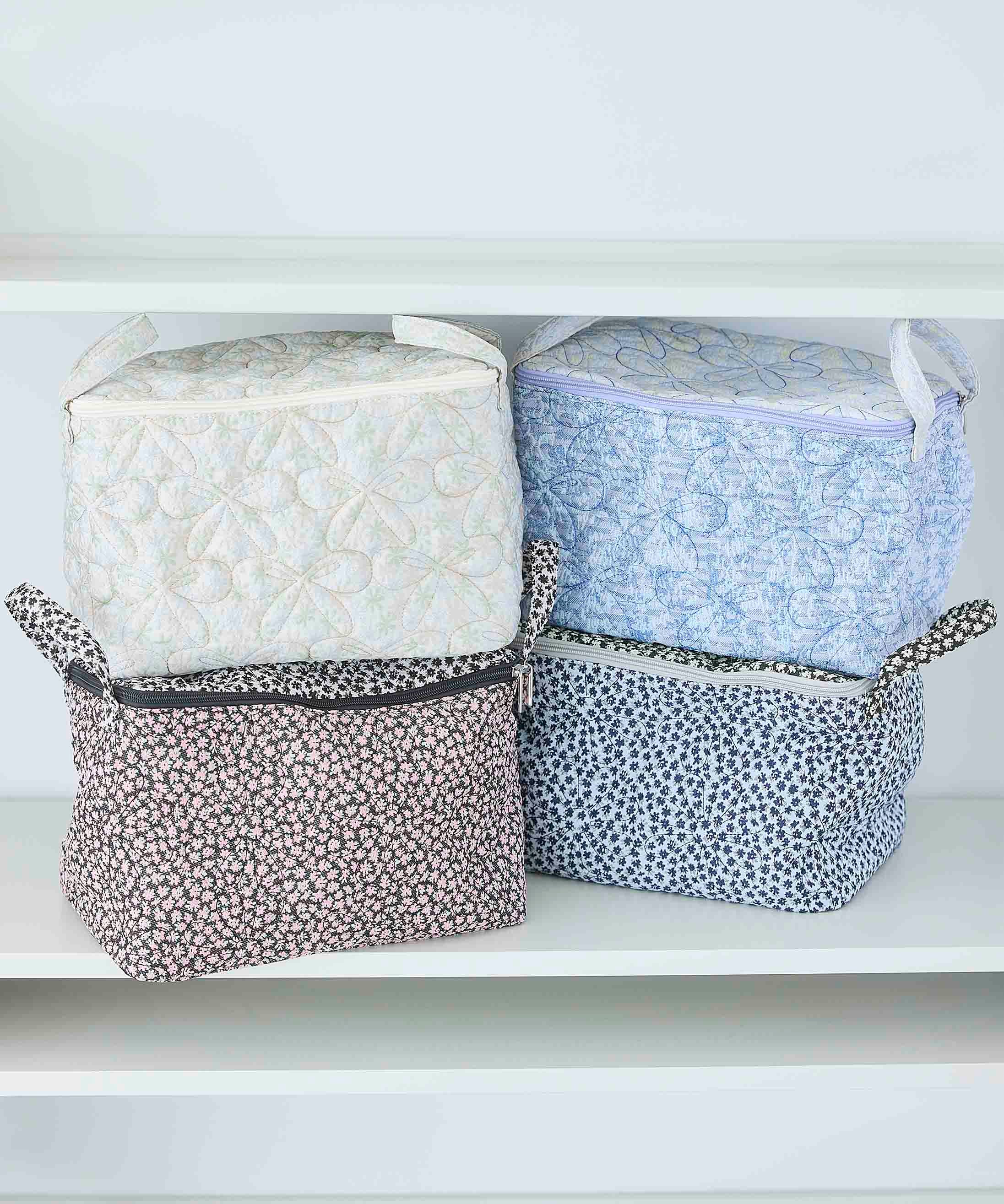 Casselini HOME(キャセリーニ ホーム)ジャガード収納バッグS