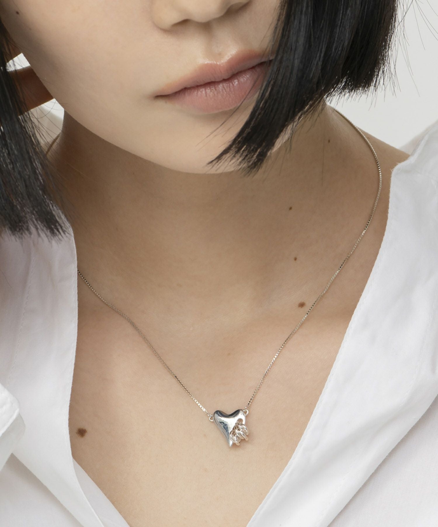 LAPUIS] Coil heart necklace | CASSELINI ONLINE SHOP