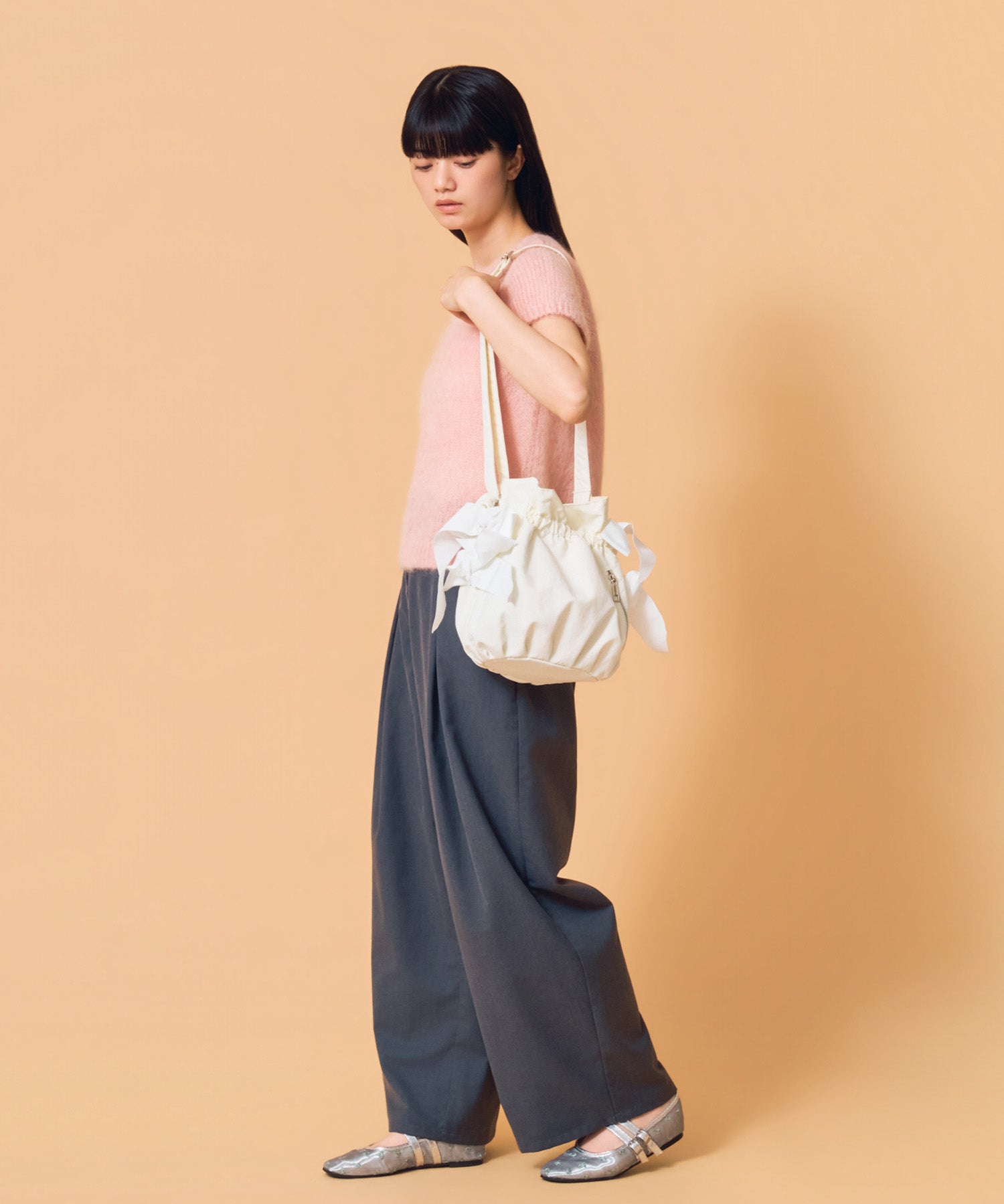 Casselini(キャセリーニ)サイドダブルリボンBAG | CASSELINI ONLINE SHOP