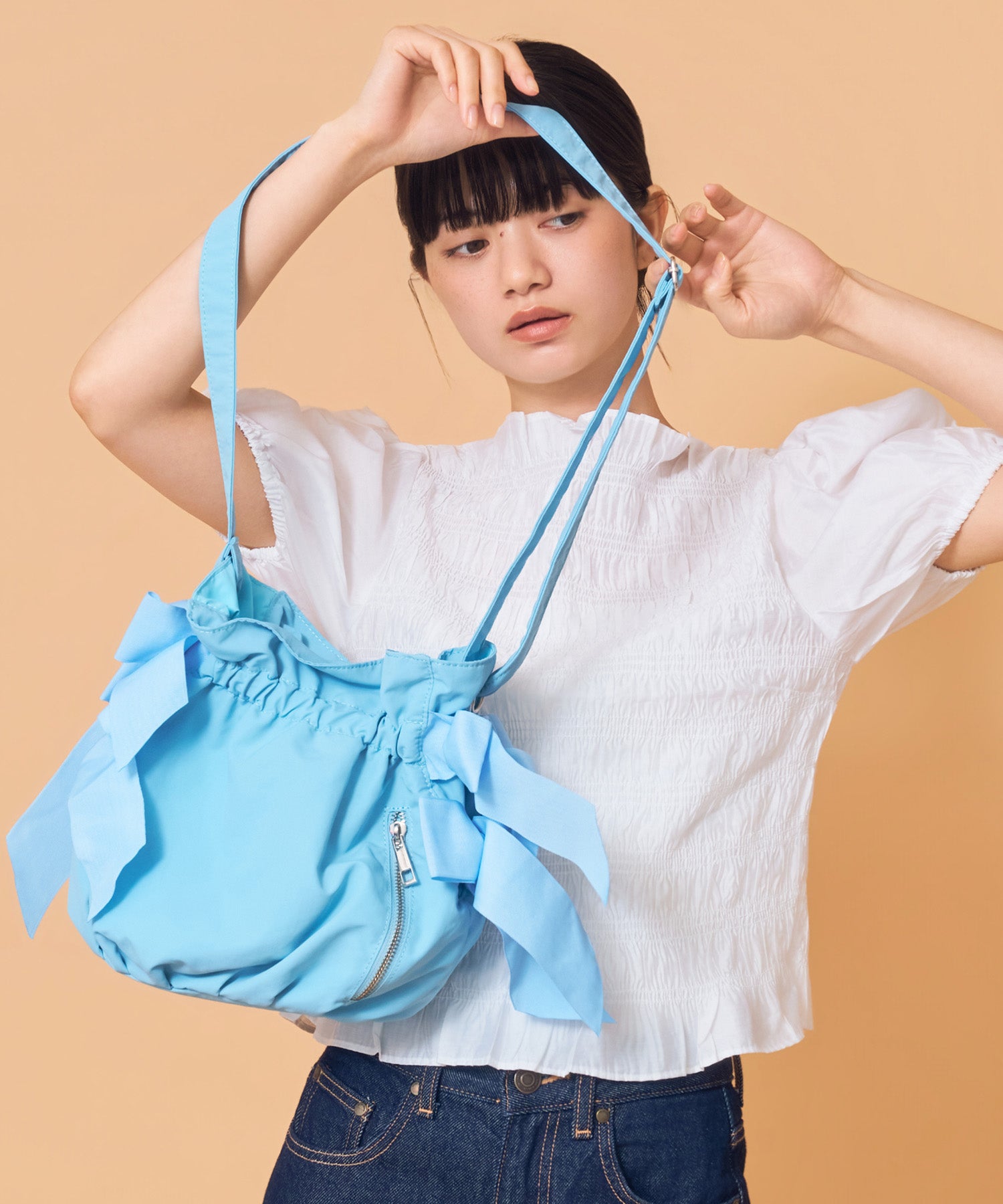 Casselini(キャセリーニ)サイドダブルリボンBAG | CASSELINI ONLINE SHOP