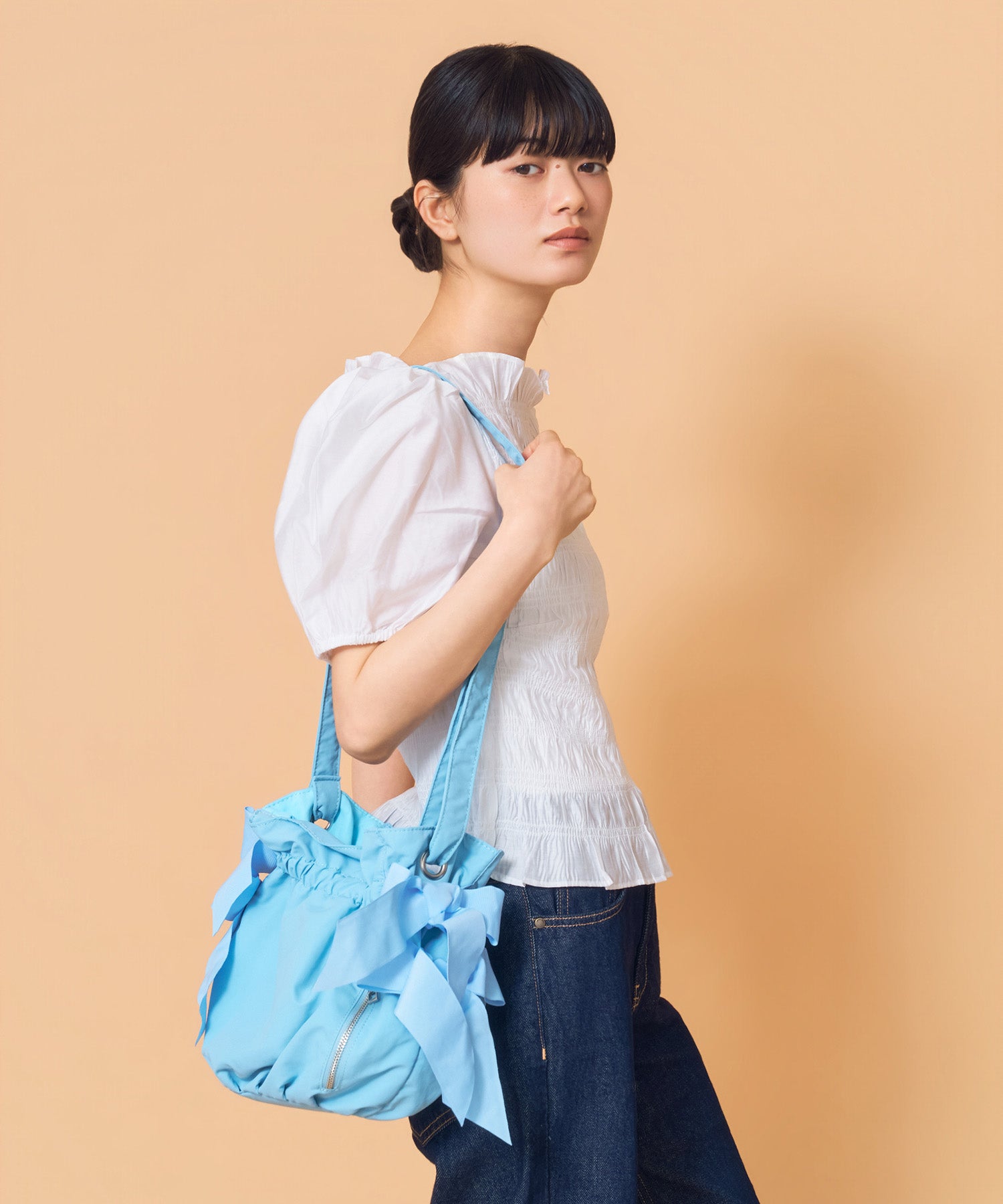 Casselini(キャセリーニ)サイドダブルリボンBAG | CASSELINI ONLINE SHOP