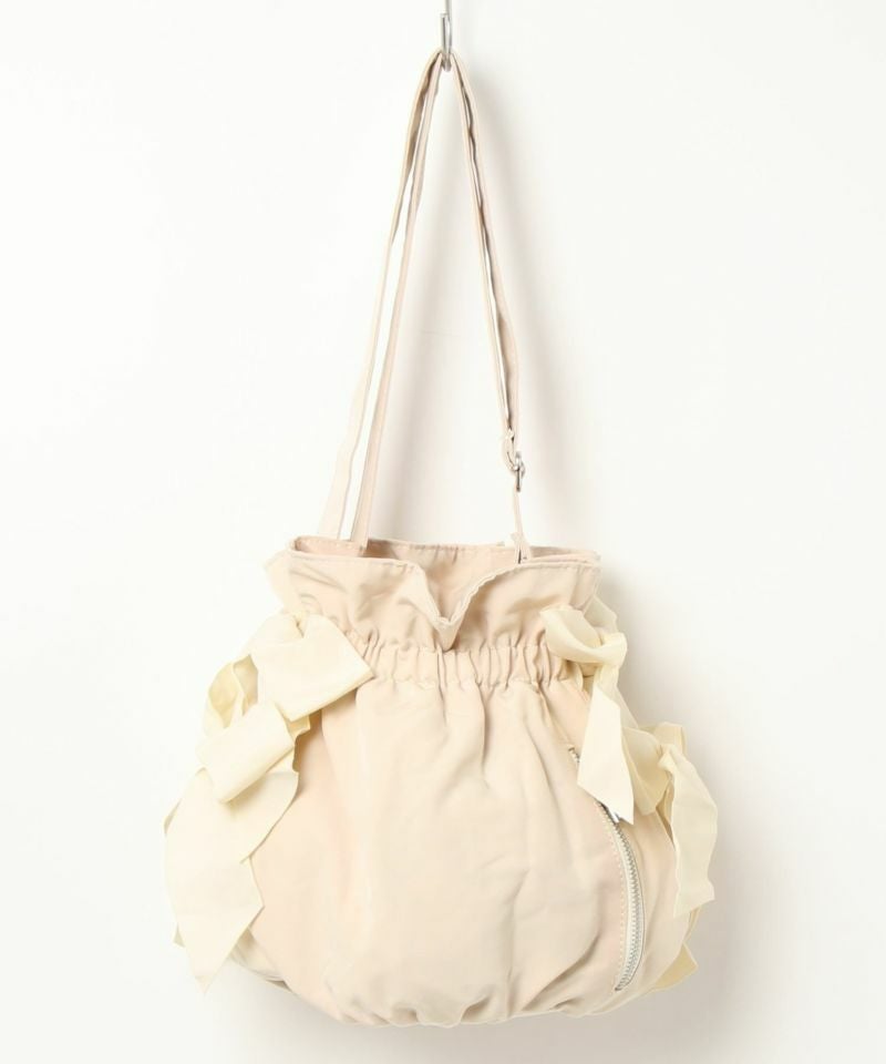 追加生産】Casselini(キャセリーニ)サイドダブルリボンBAG＜4月下旬