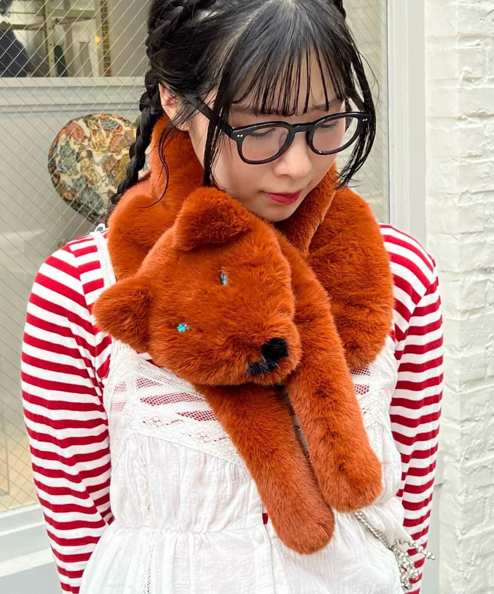 Casselini(キャセリーニ)フェイクフォックスマフラー | CASSELINI