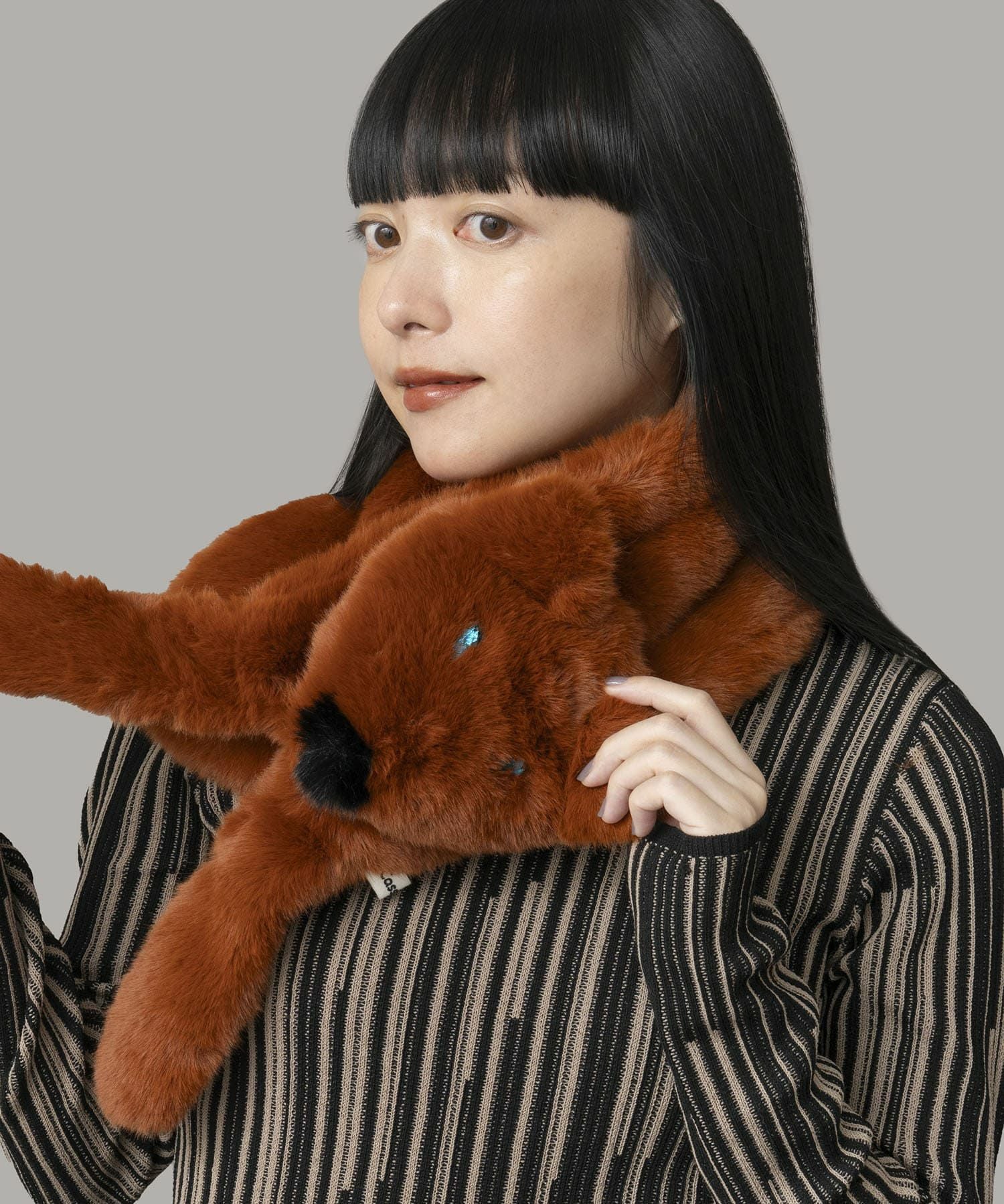 Casselini(キャセリーニ)フェイクフォックスマフラー | CASSELINI