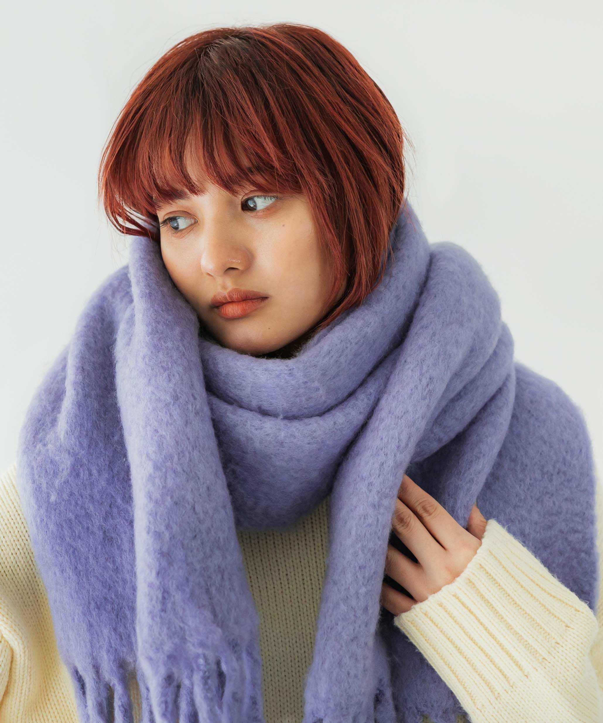 CONTROL FREAK(コントロールフリーク)シャギーマフラー | CASSELINI