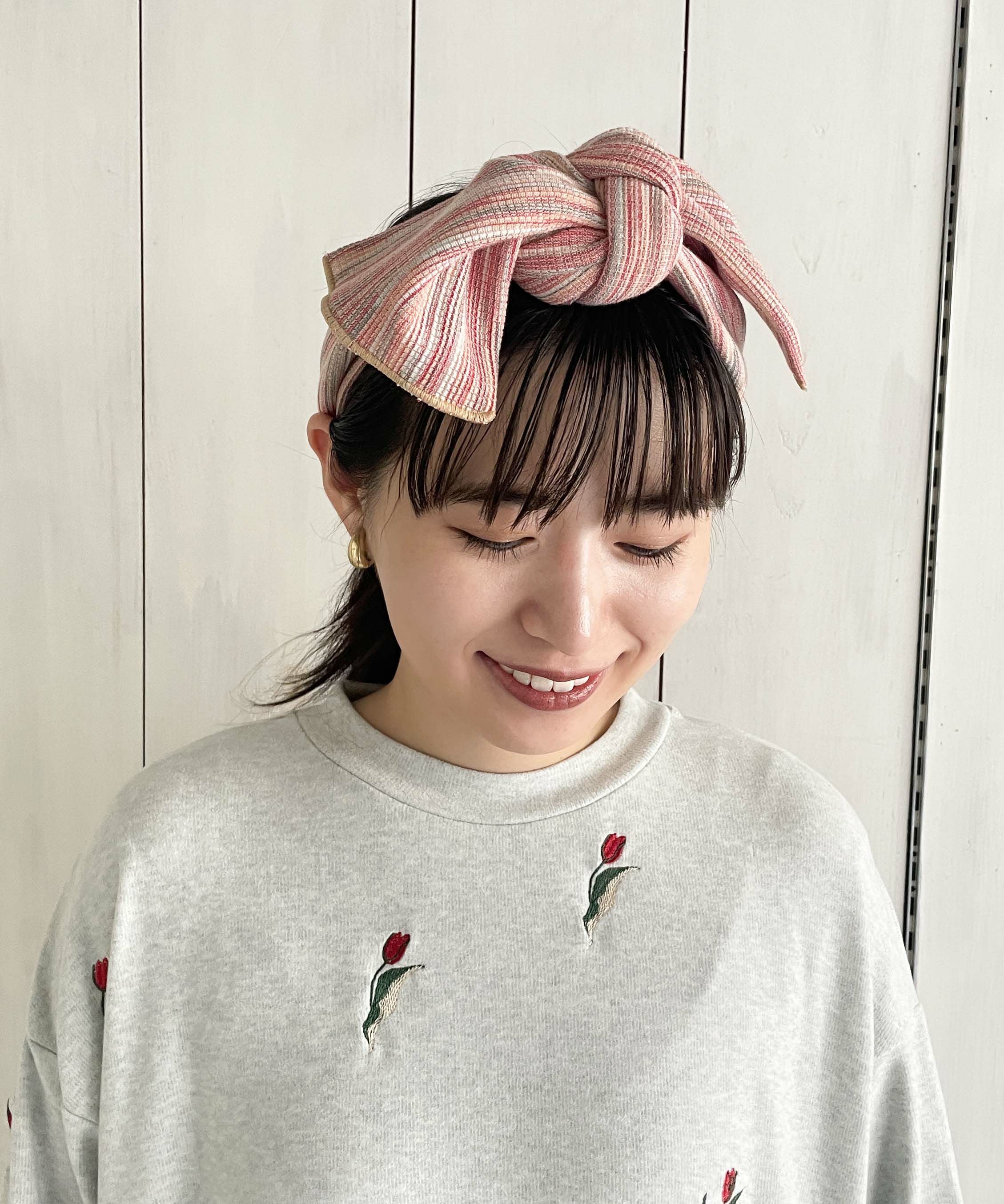 Casselini HOME(キャセリーニ ホーム)ビッグリボンメロウヘアバンド