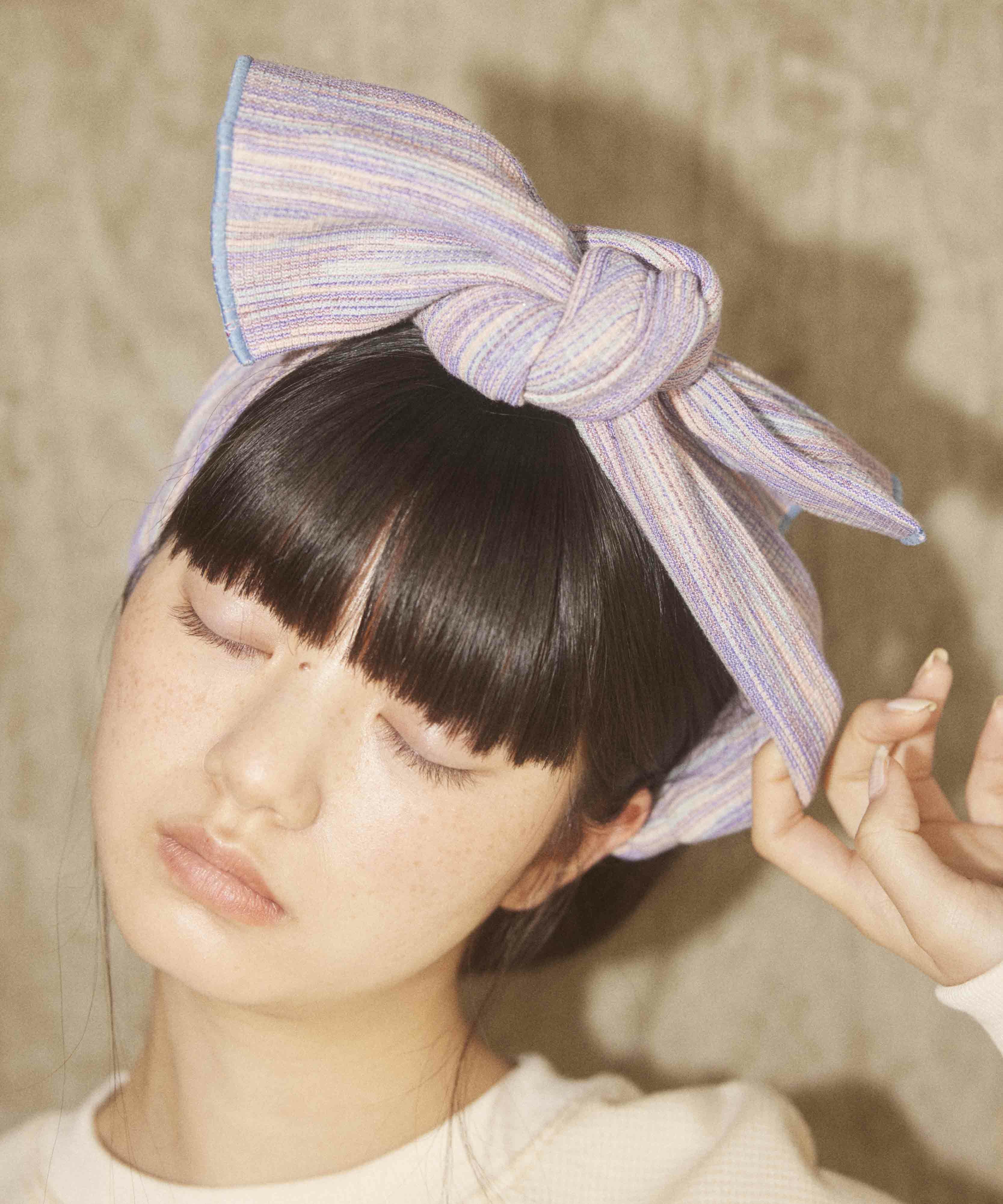 Casselini HOME(キャセリーニ ホーム)ビッグリボンメロウヘアバンド