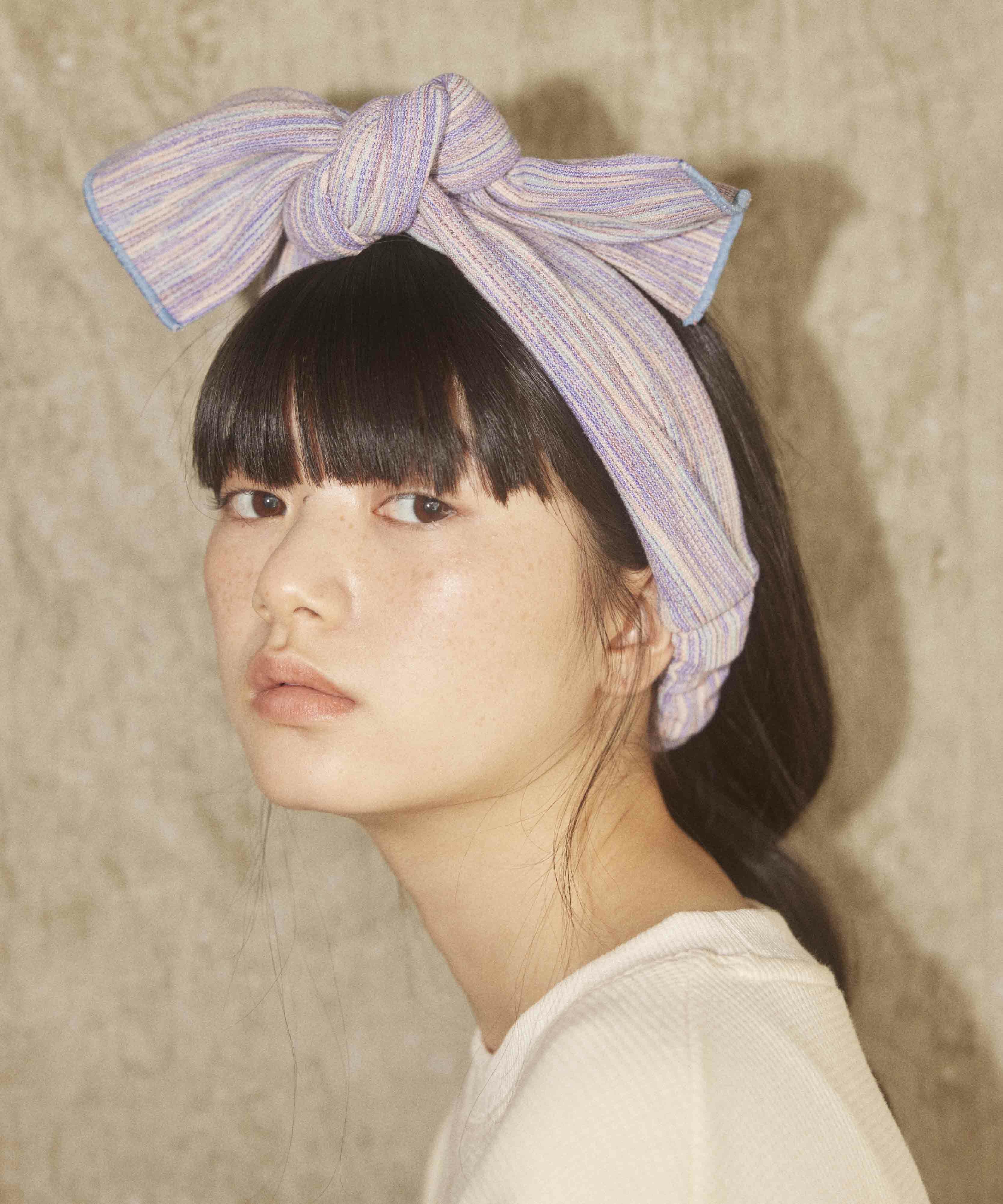 Casselini HOME(キャセリーニ ホーム)ビッグリボンメロウヘアバンド