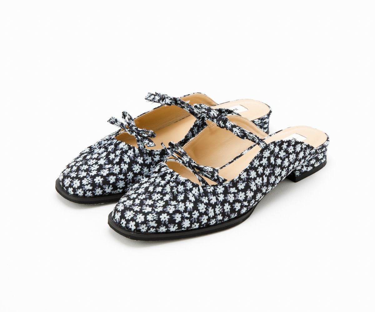 Casselini(キャセリーニ)ギャザーリボンミュール | CASSELINI ONLINE SHOP
