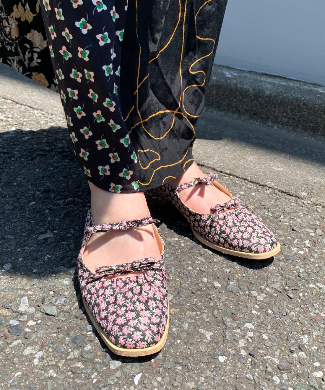 Casselini(キャセリーニ)ギャザーリボンミュール | CASSELINI ONLINE SHOP