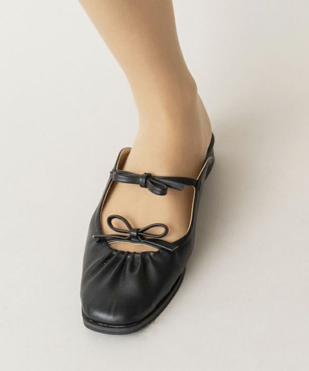 Casselini(キャセリーニ)ギャザーリボンミュール | CASSELINI ONLINE SHOP