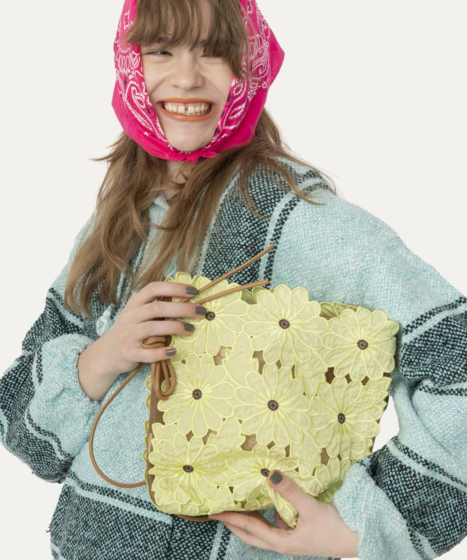 HEY! Mrs ROSE(ヘイ！ミセスローズ)フラワー刺繍TOTE mini | CASSELINI