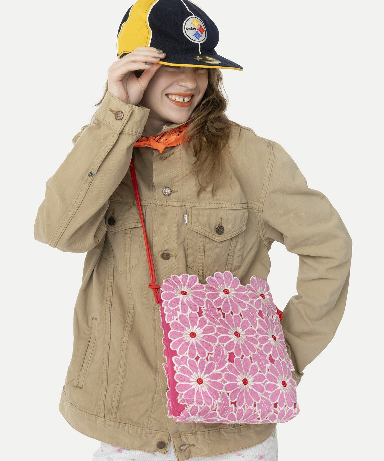 HEY! Mrs ROSE(ヘイ！ミセスローズ)フラワー刺繍TOTE mini | CASSELINI