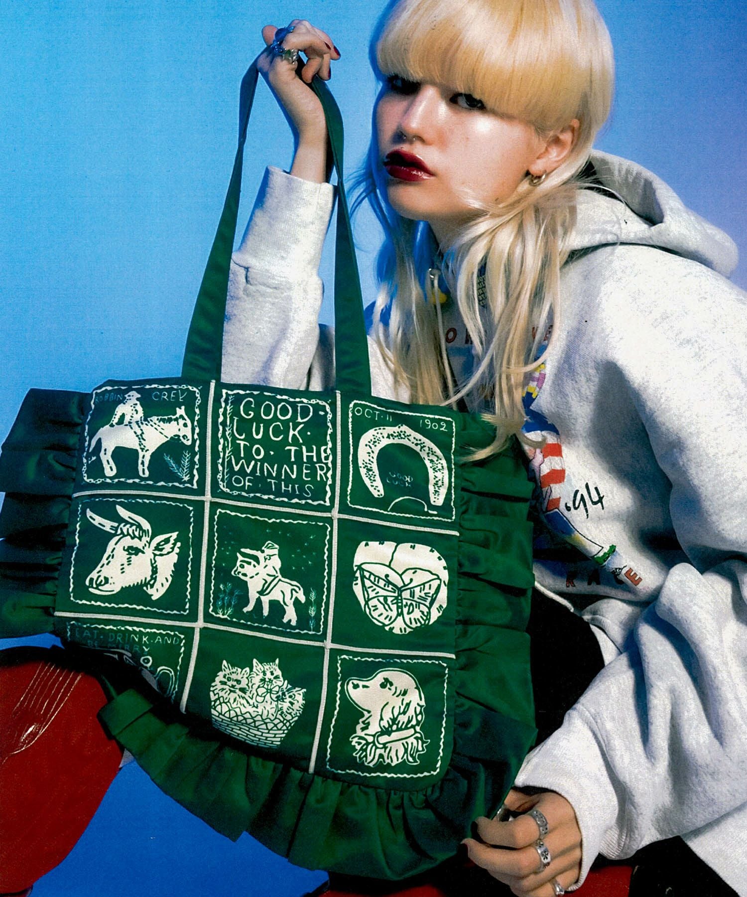 HEY! Mrs ROSE(ヘイ！ミセスローズ)Handkerchief BAG | CASSELINI