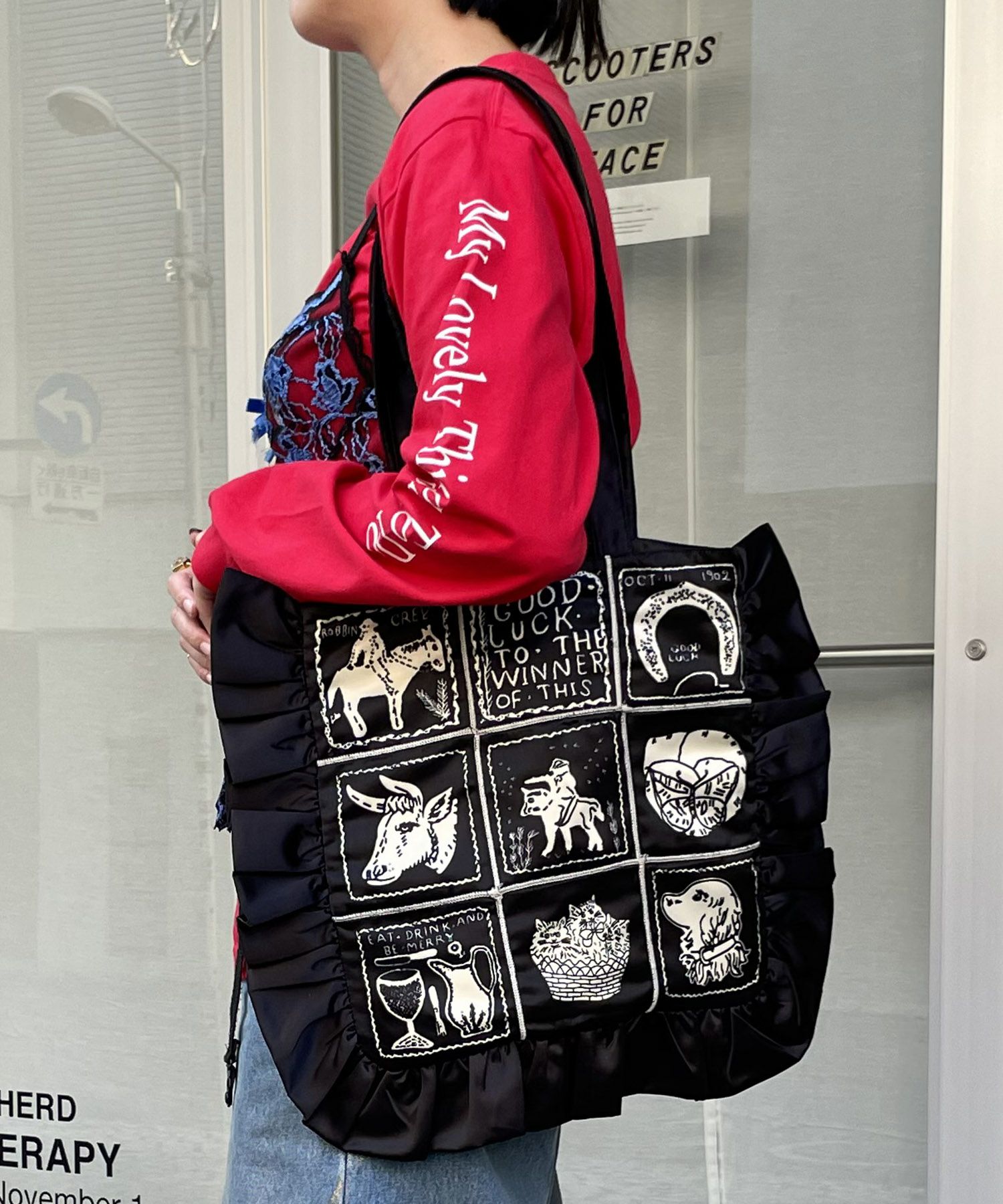 HEY! Mrs ROSE(ヘイ！ミセスローズ)Handkerchief BAG | CASSELINI