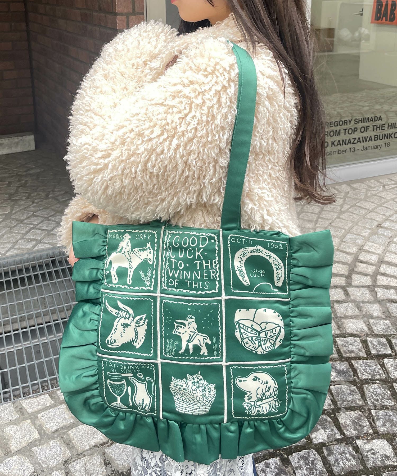 HEY! Mrs ROSE(ヘイ！ミセスローズ)Handkerchief BAG | CASSELINI