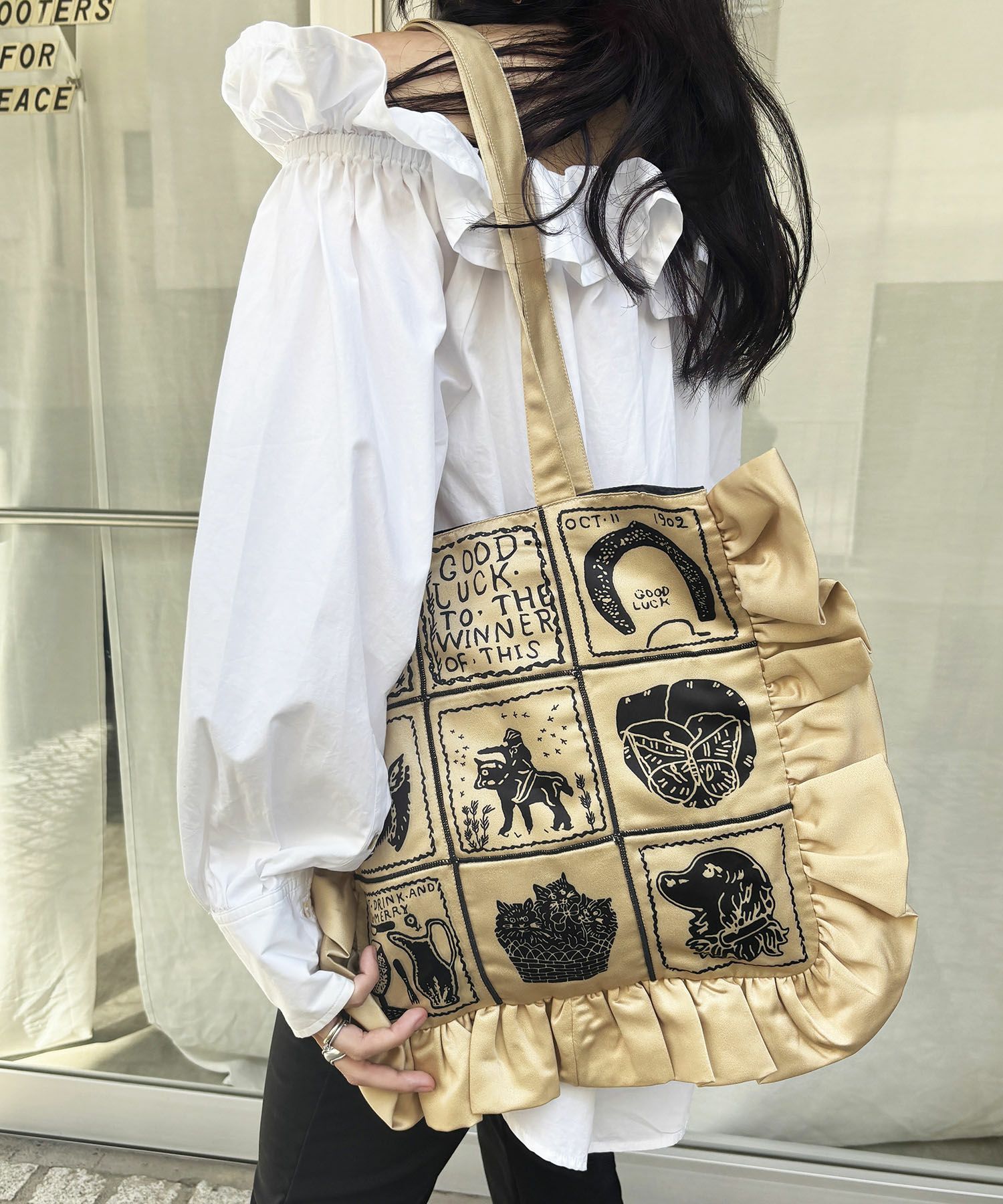 HEY! Mrs ROSE(ヘイ！ミセスローズ)Handkerchief BAG | CASSELINI