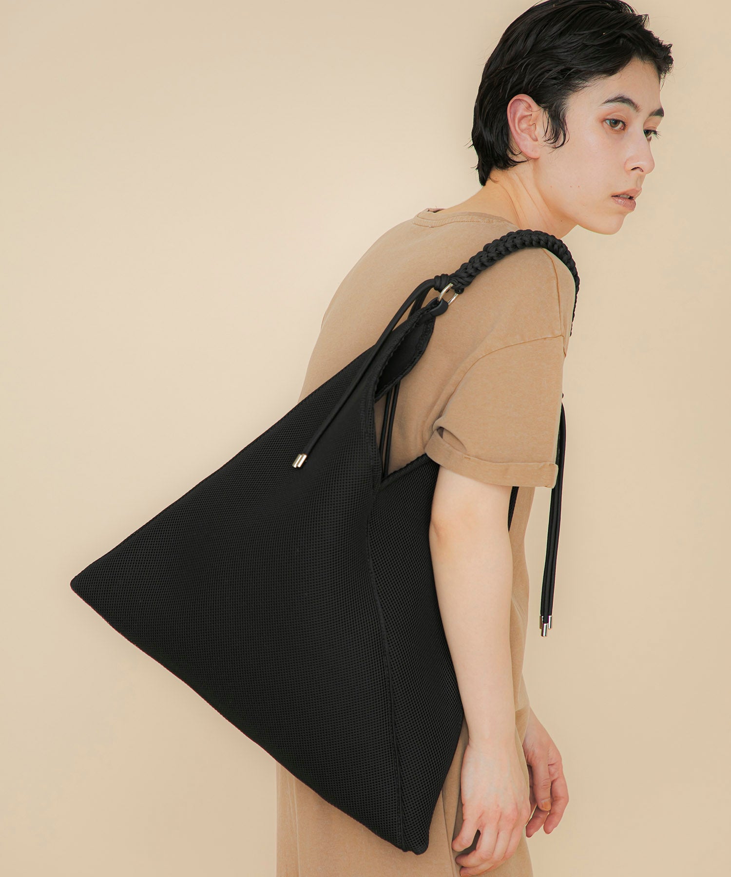 バッグ LE VERNIS] Paracord handle mesh bag | CASSELINI ONLINE SHOP